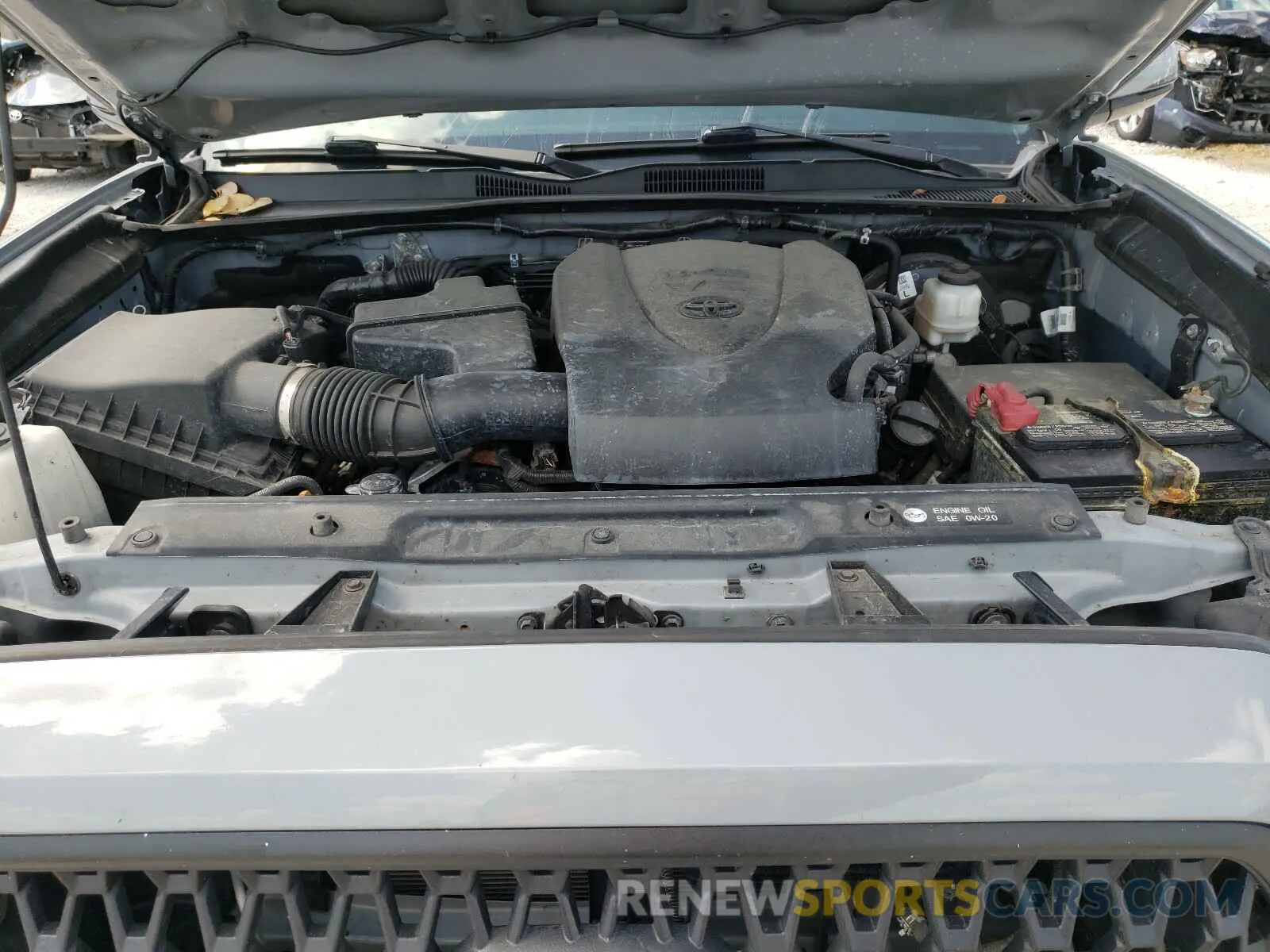 7 Photograph of a damaged car 3TMCZ5ANXKM231756 TOYOTA TACOMA 2019