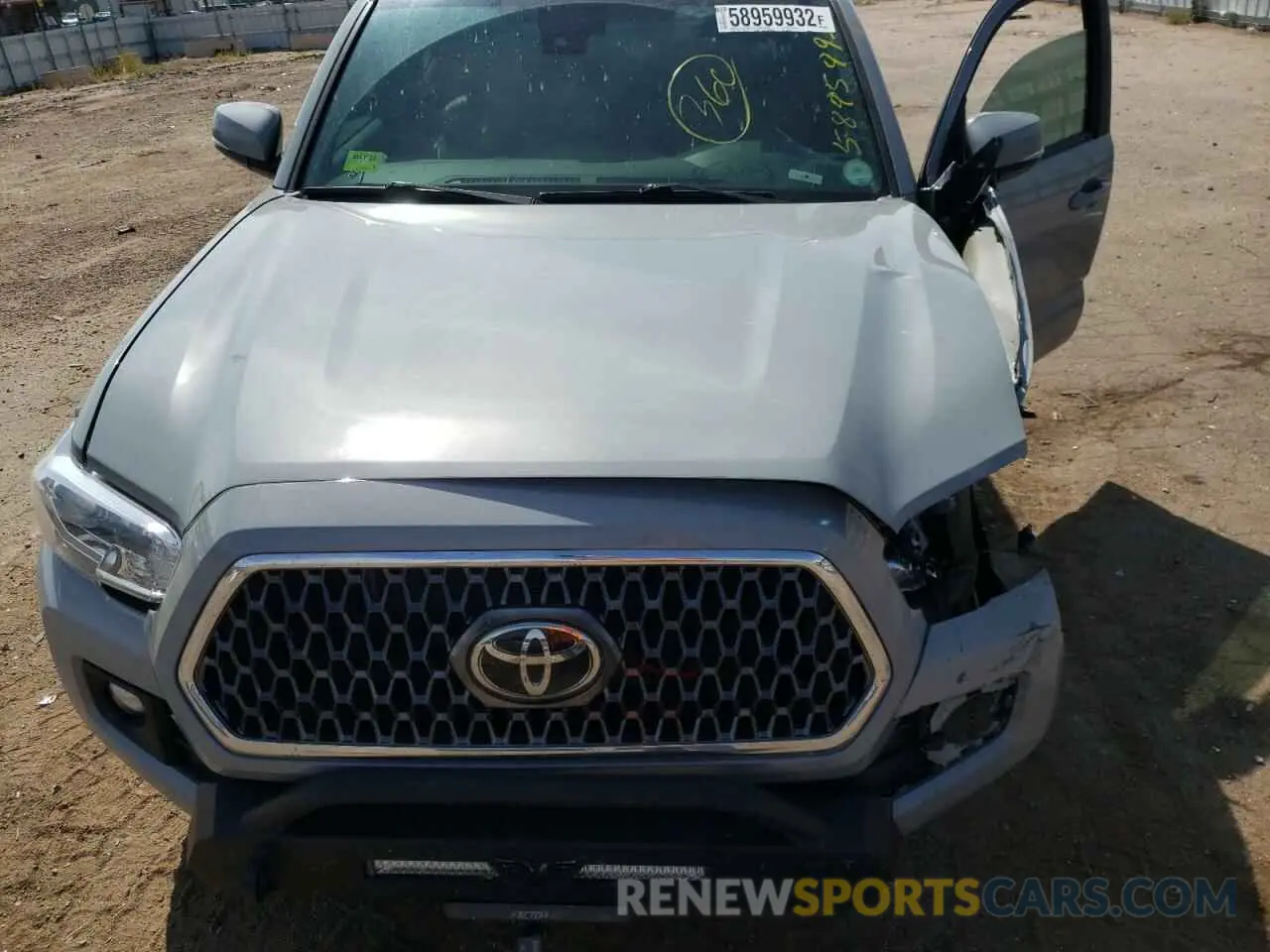 7 Фотография поврежденного автомобиля 3TMCZ5ANXKM251649 TOYOTA TACOMA 2019