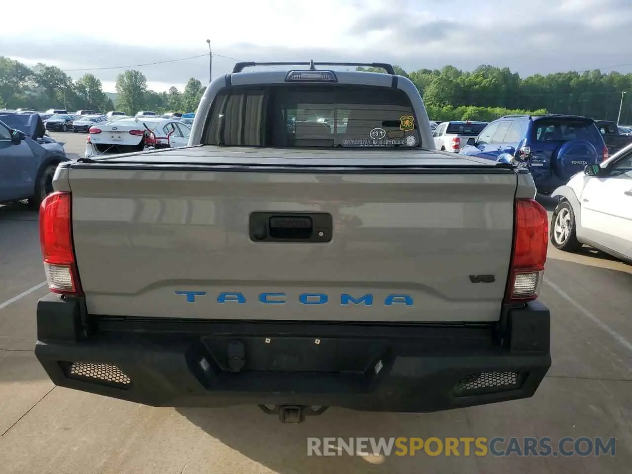 6 Photograph of a damaged car 3TMCZ5ANXKM275837 TOYOTA TACOMA 2019