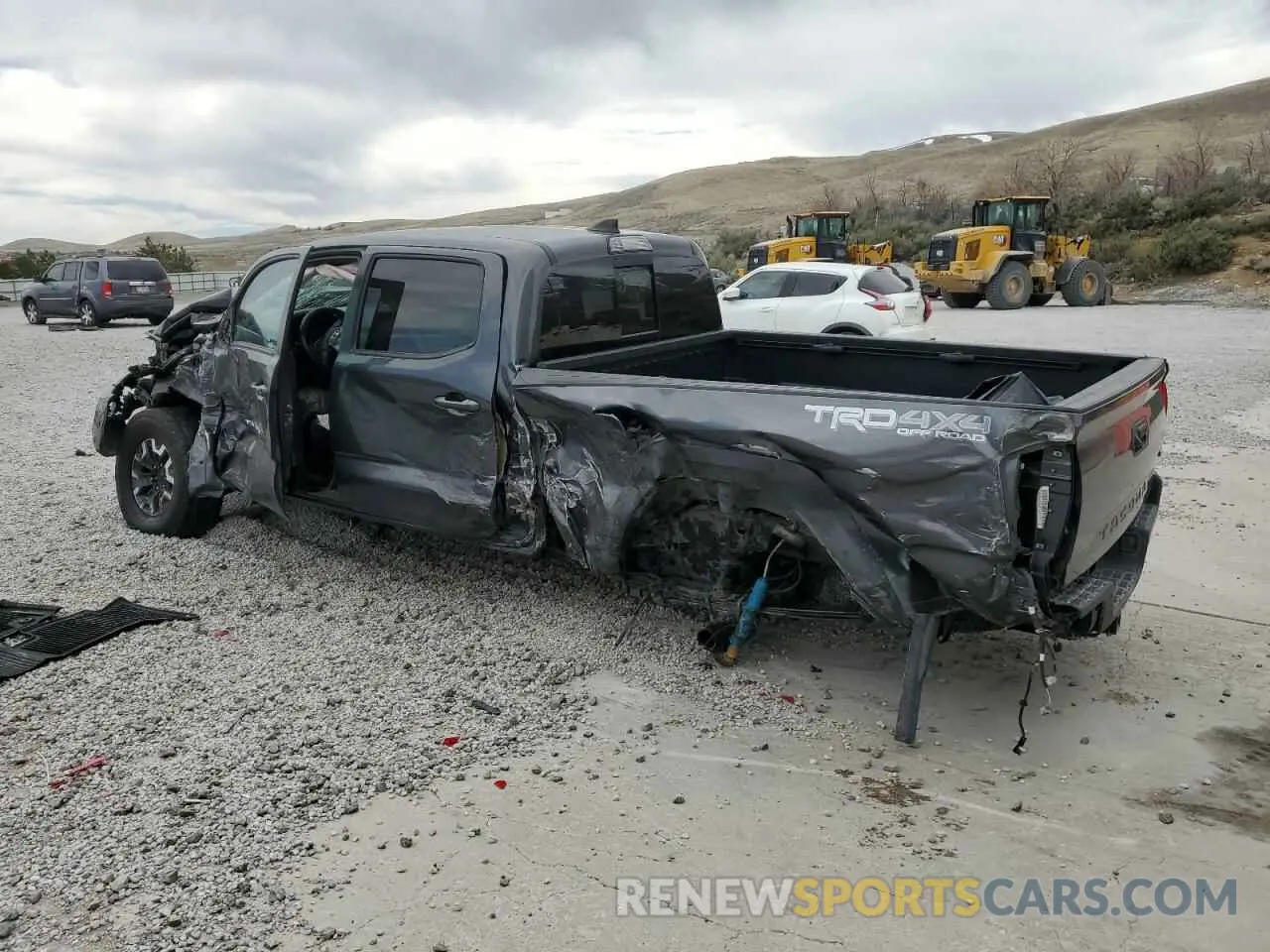 2 Фотография поврежденного автомобиля 3TMDZ5BN1KM057823 TOYOTA TACOMA 2019