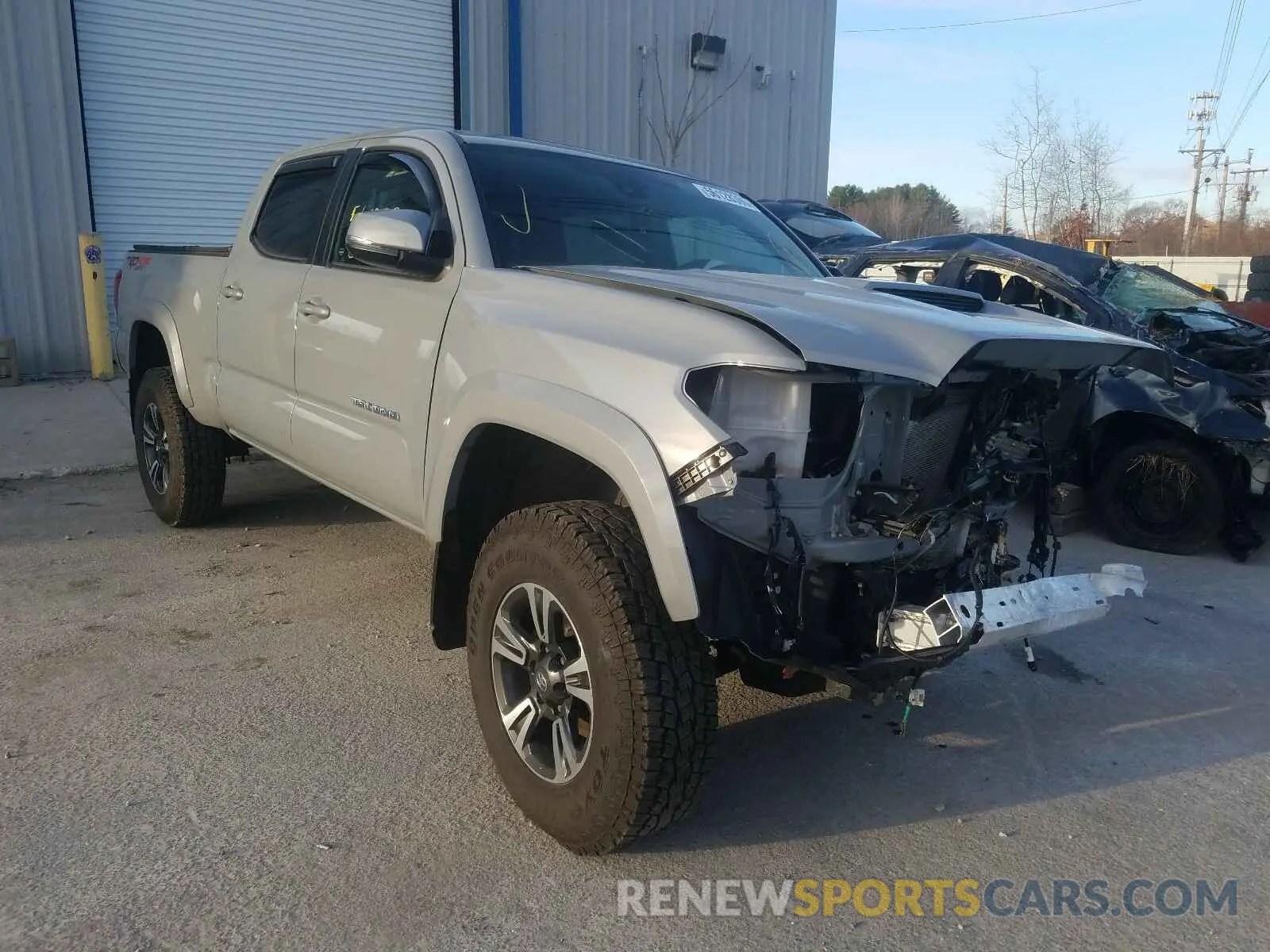 1 Photograph of a damaged car 3TMDZ5BN2KM077501 TOYOTA TACOMA 2019