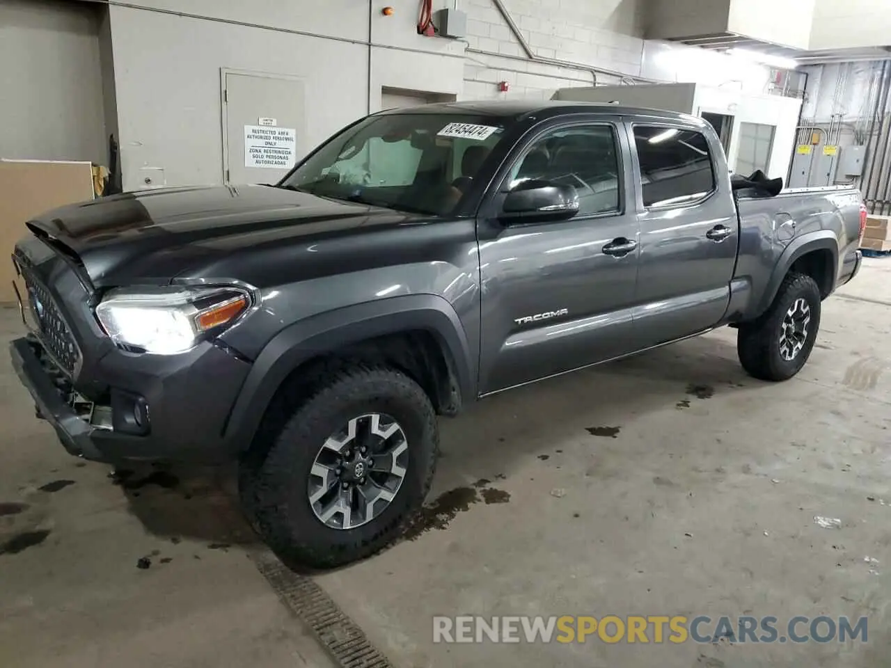 1 Photograph of a damaged car 3TMDZ5BN2KM079300 TOYOTA TACOMA 2019
