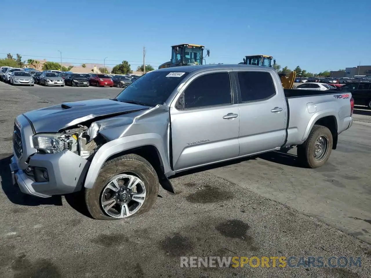 1 Photograph of a damaged car 3TMDZ5BN3KM063574 TOYOTA TACOMA 2019