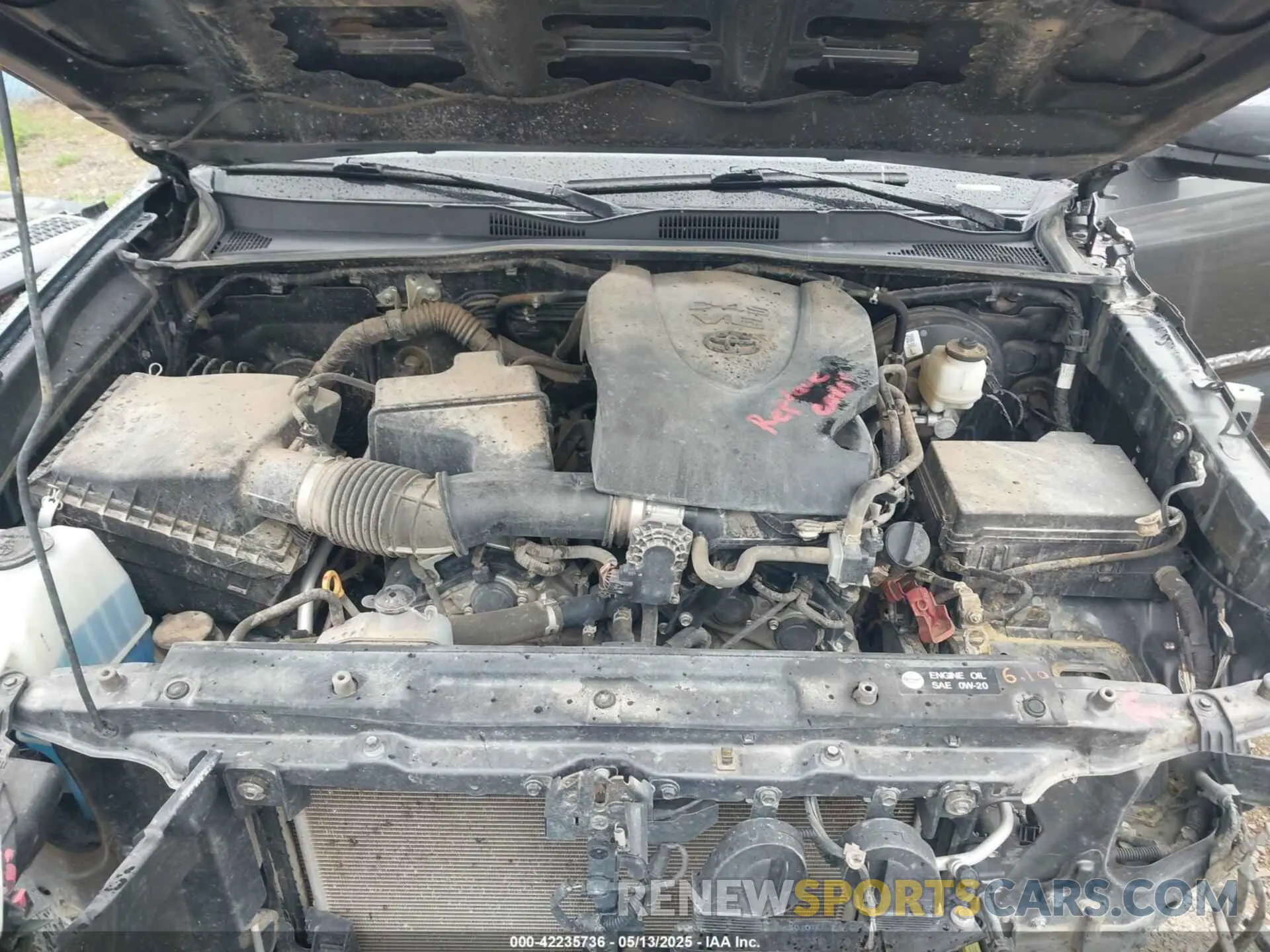 10 Фотография поврежденного автомобиля 3TMDZ5BN4KM068671 TOYOTA TACOMA 2019