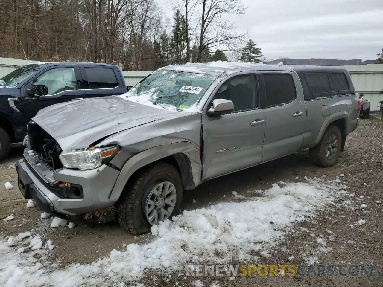 1 Photograph of a damaged car 3TMDZ5BN5KM078416 TOYOTA TACOMA 2019