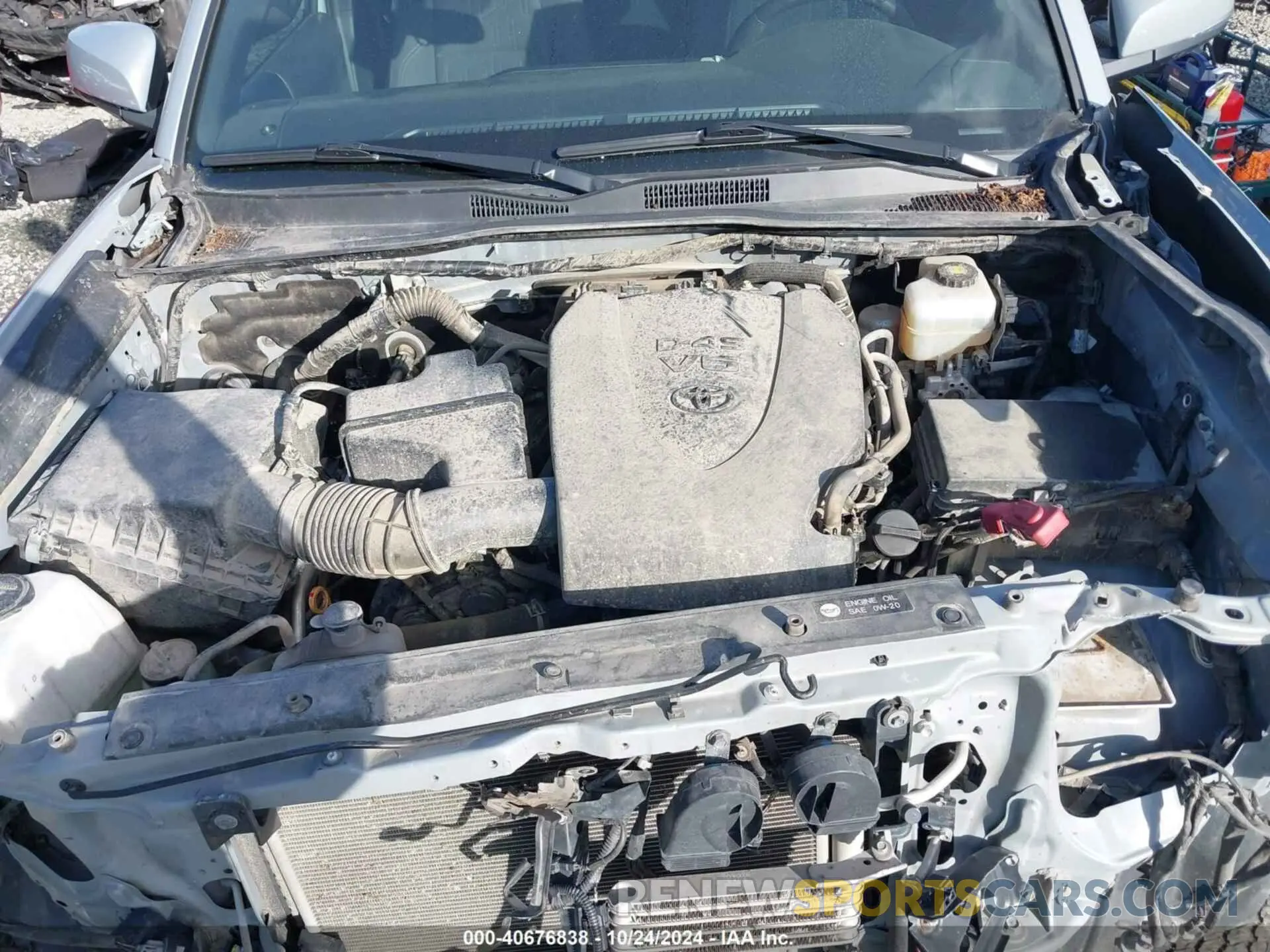 10 Photograph of a damaged car 3TMDZ5BN6KM071135 TOYOTA TACOMA 2019