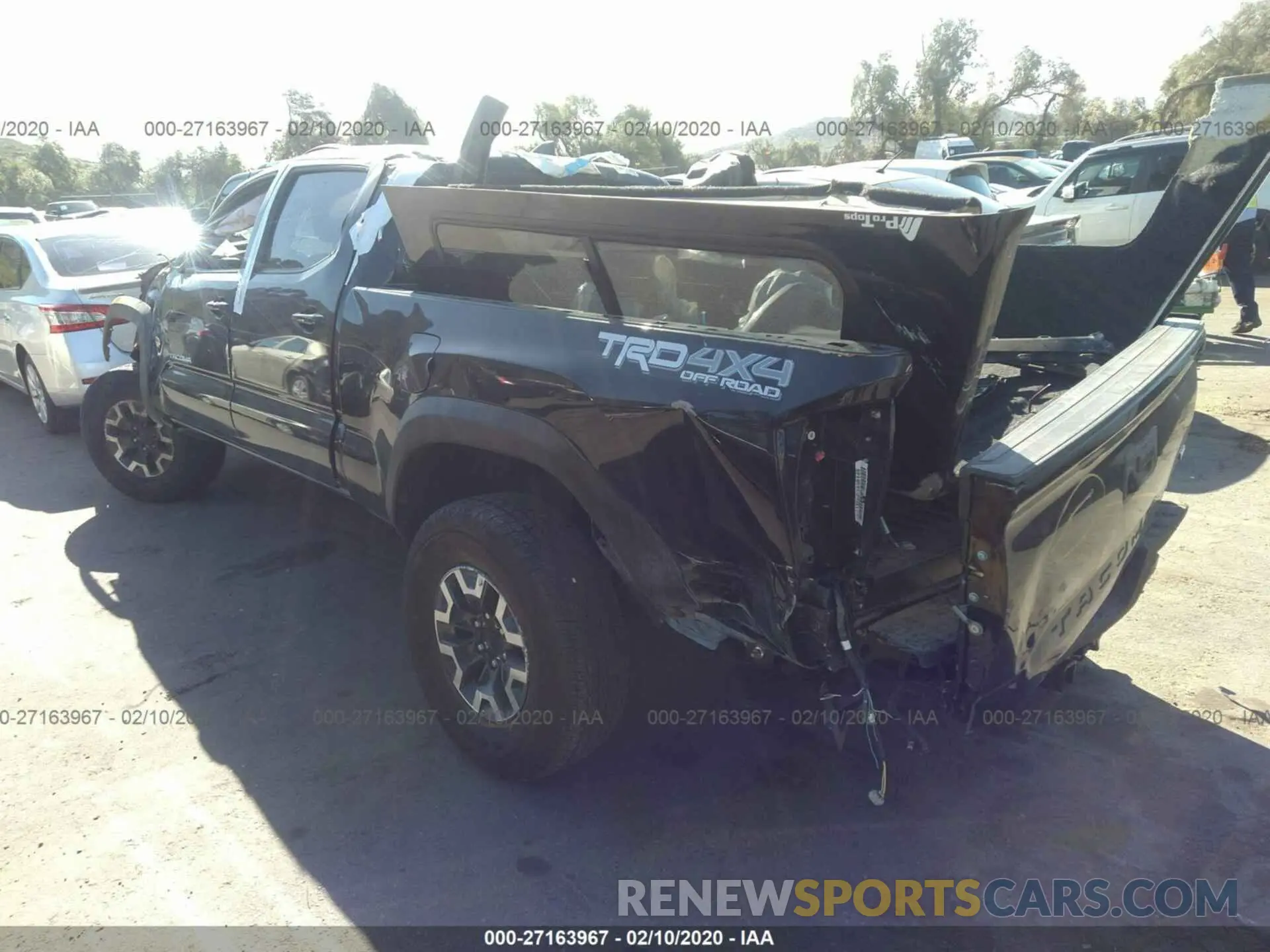 3 Photograph of a damaged car 3TMDZ5BN7KM057311 TOYOTA TACOMA 2019