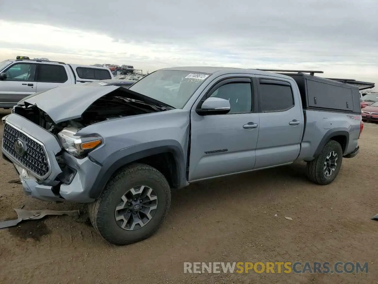 1 Photograph of a damaged car 3TMDZ5BN7KM077462 TOYOTA TACOMA 2019