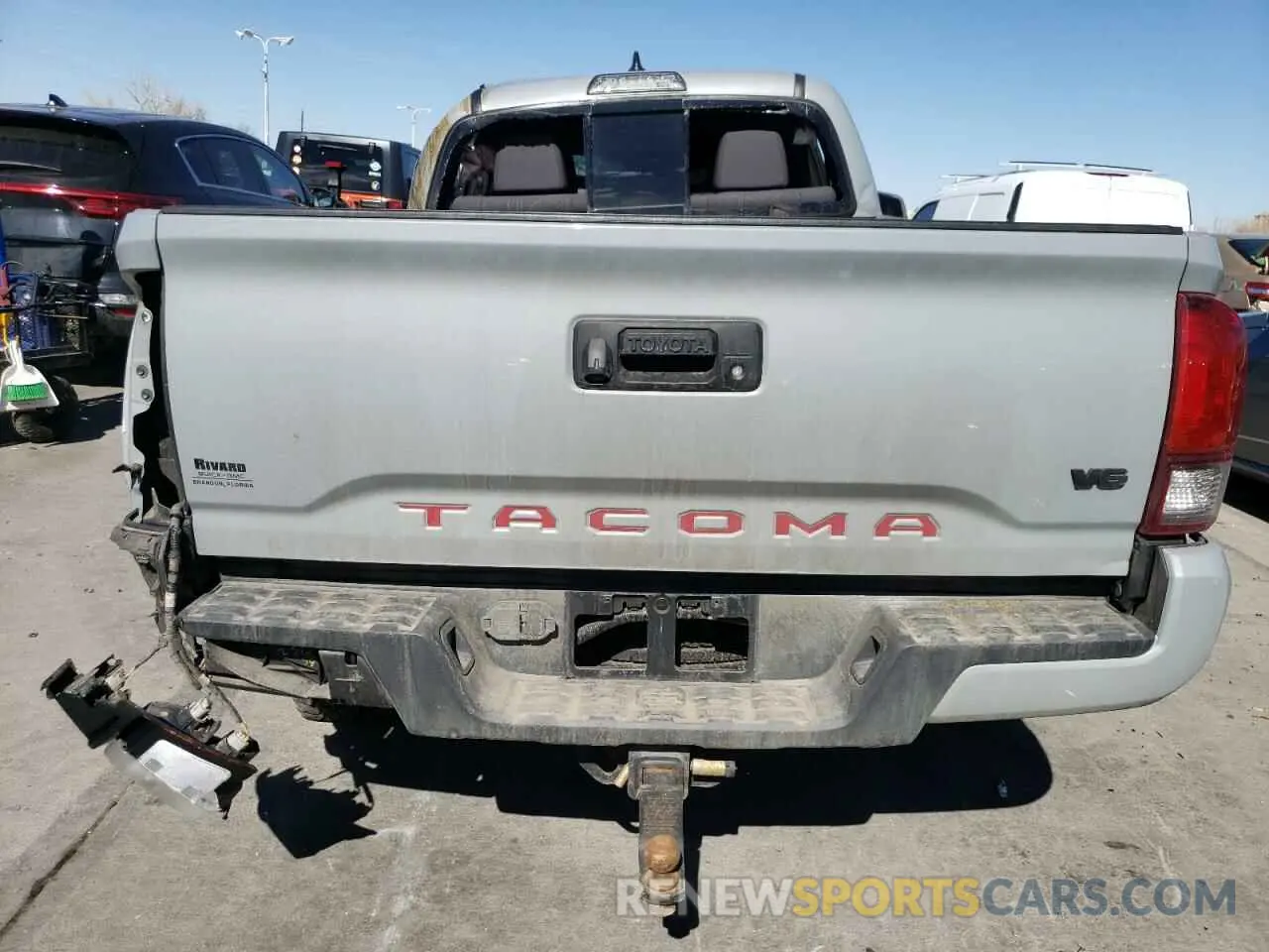 6 Фотография поврежденного автомобиля 3TMDZ5BN8KM069726 TOYOTA TACOMA 2019