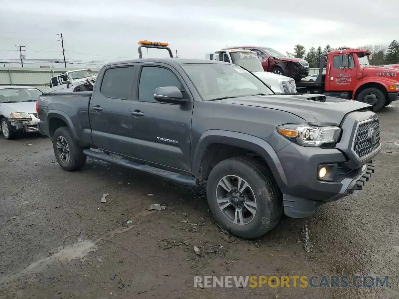 4 Photograph of a damaged car 3TMDZ5BNXKM059473 TOYOTA TACOMA 2019