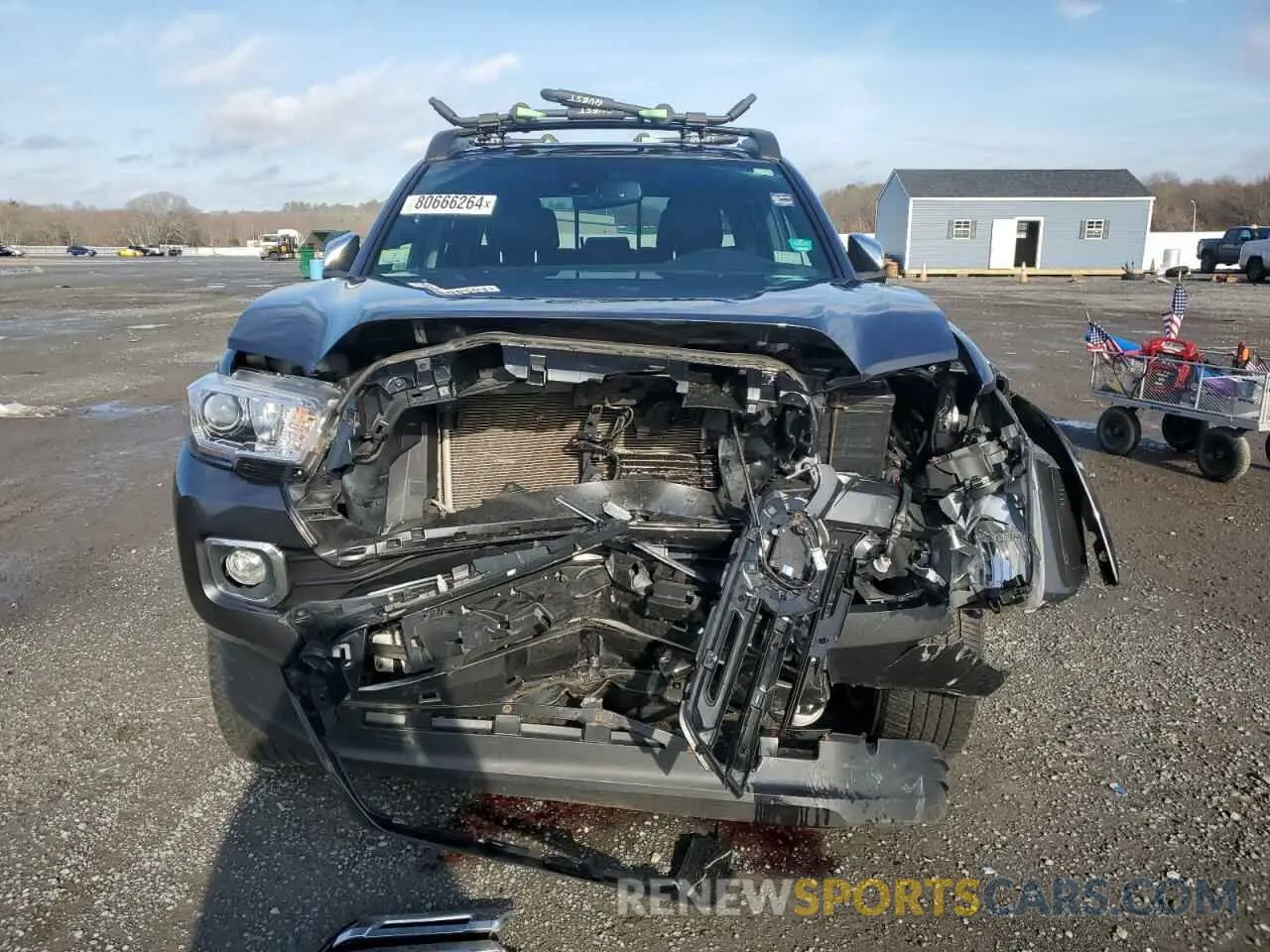 5 Photograph of a damaged car 3TMGZ5AN1KM227130 TOYOTA TACOMA 2019