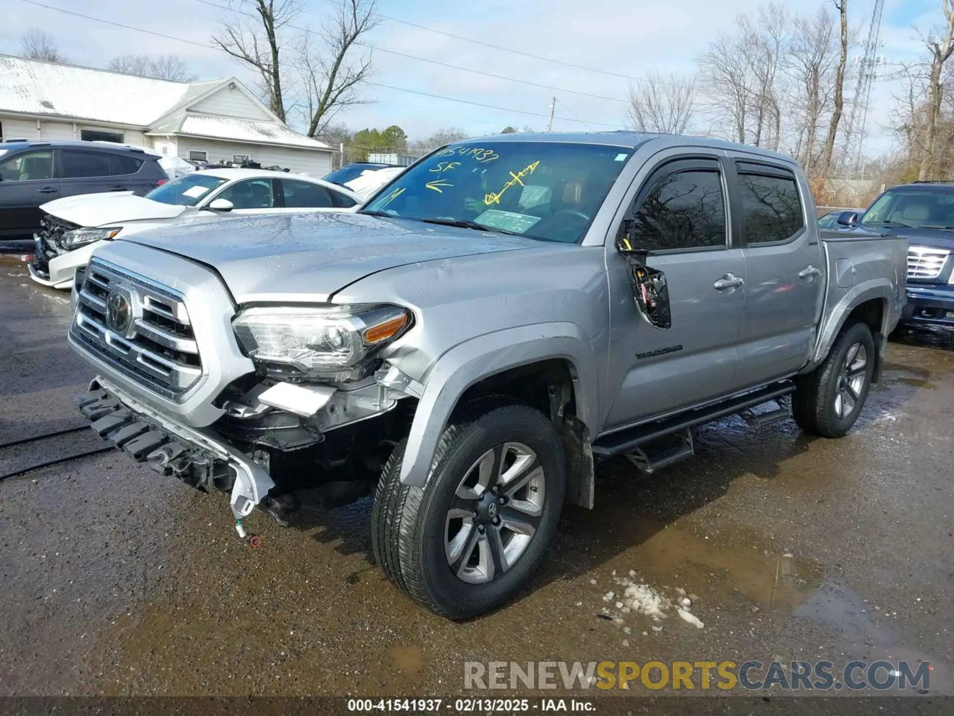2 Фотография поврежденного автомобиля 3TMGZ5AN7KM287140 TOYOTA TACOMA 2019