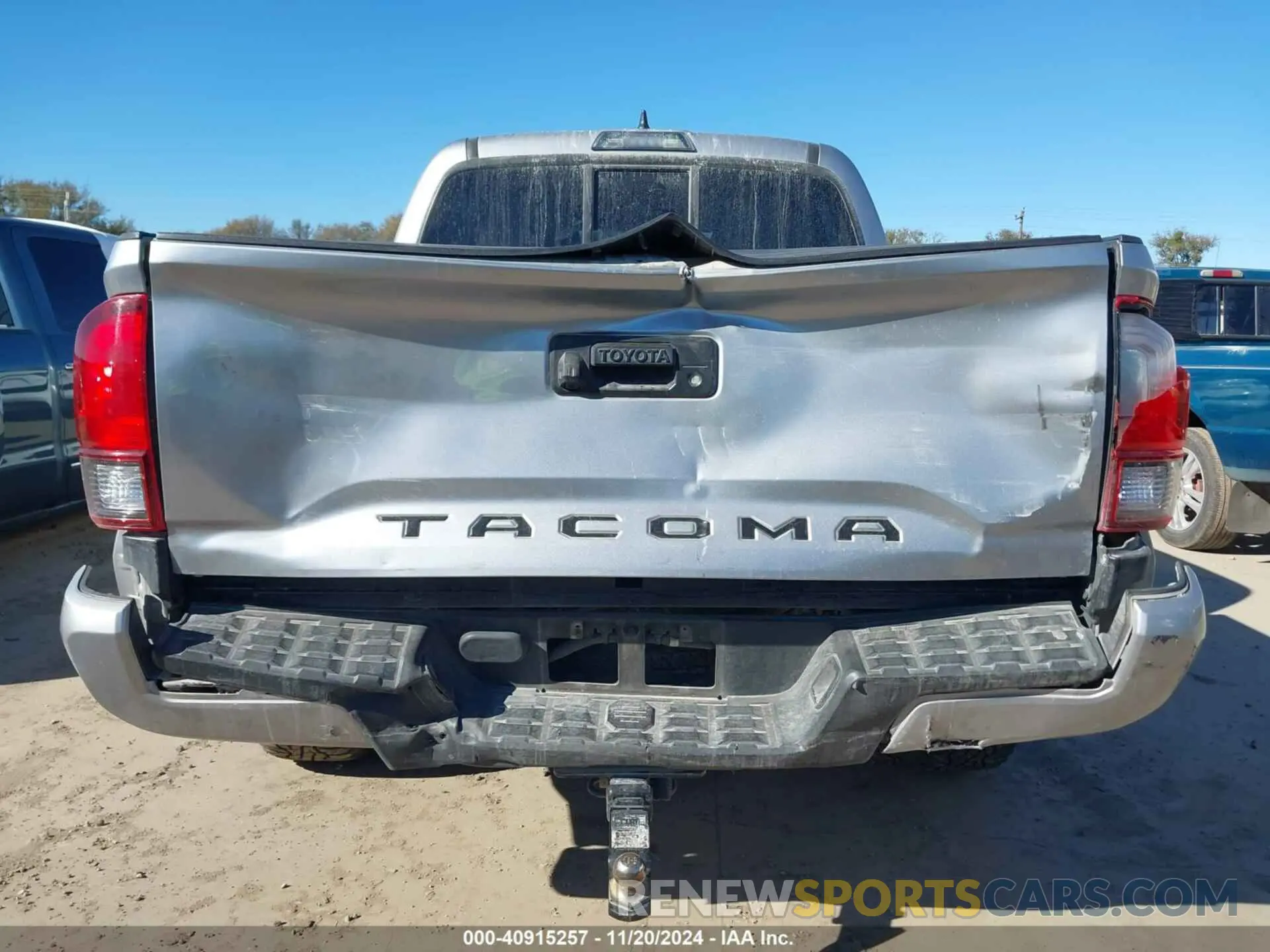 16 Photograph of a damaged car 5TFAX5GN1KX137621 TOYOTA TACOMA 2019