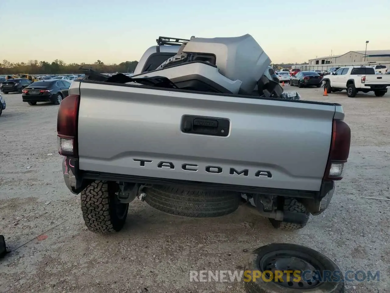 6 Photograph of a damaged car 5TFAX5GN2KX135828 TOYOTA TACOMA 2019