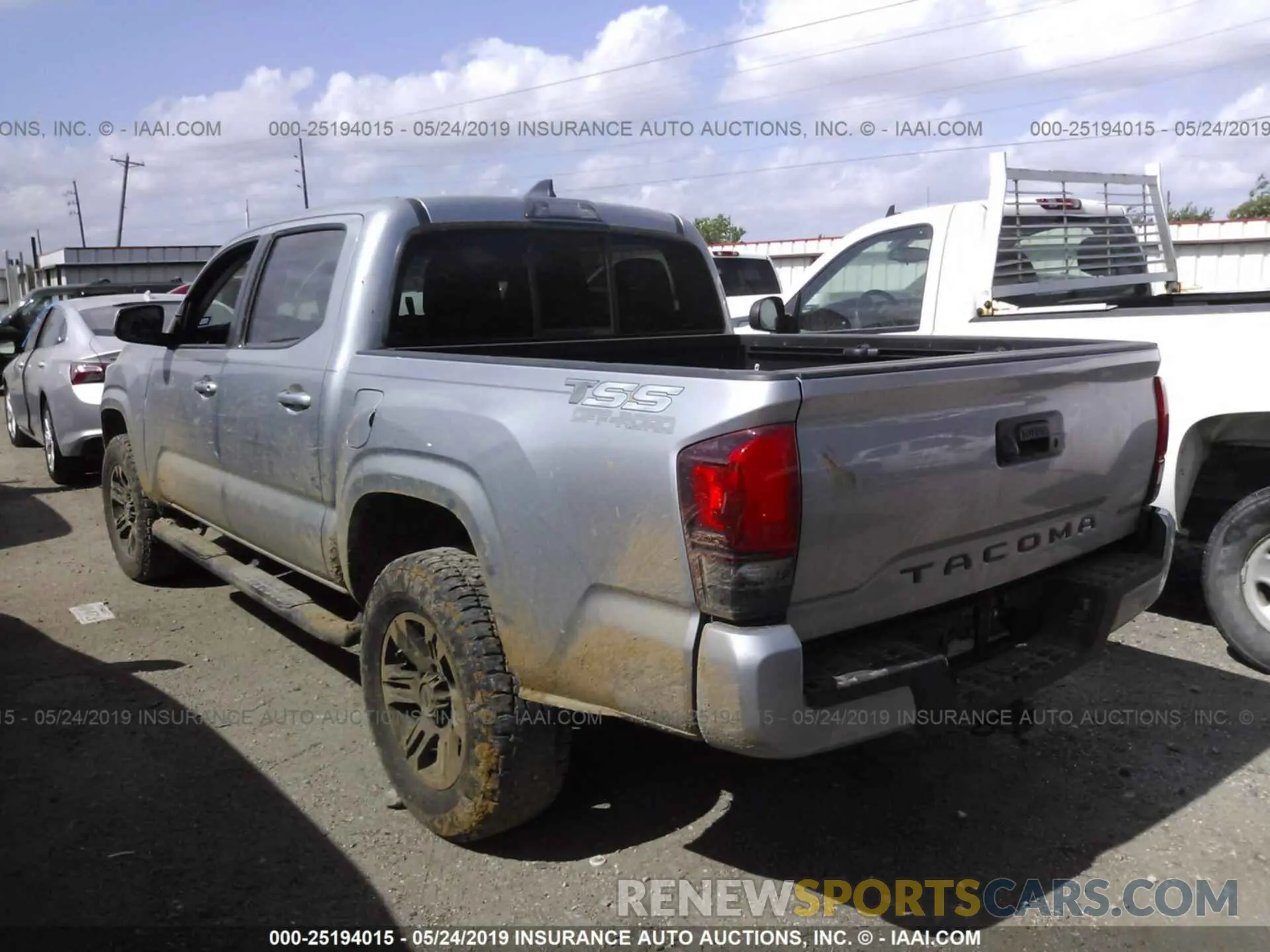 3 Photograph of a damaged car 5TFAX5GN2KX140818 TOYOTA TACOMA 2019