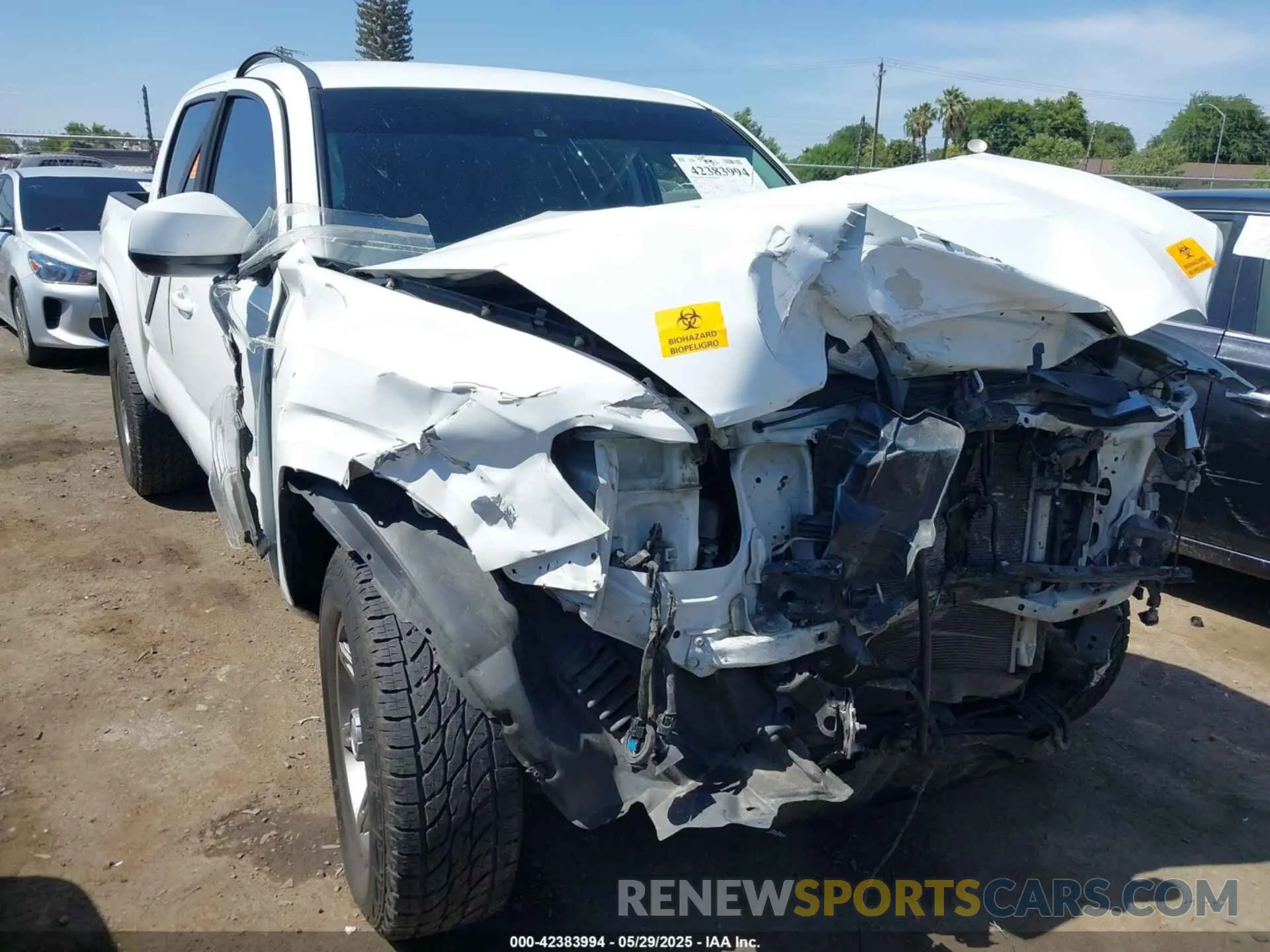 6 Photograph of a damaged car 5TFAX5GN2KX144352 TOYOTA TACOMA 2019