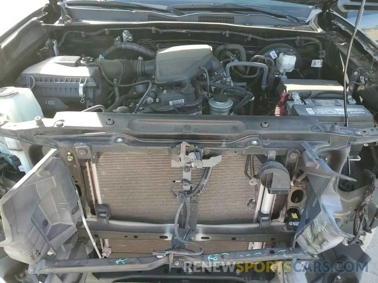 11 Photograph of a damaged car 5TFAX5GN2KX156355 TOYOTA TACOMA 2019