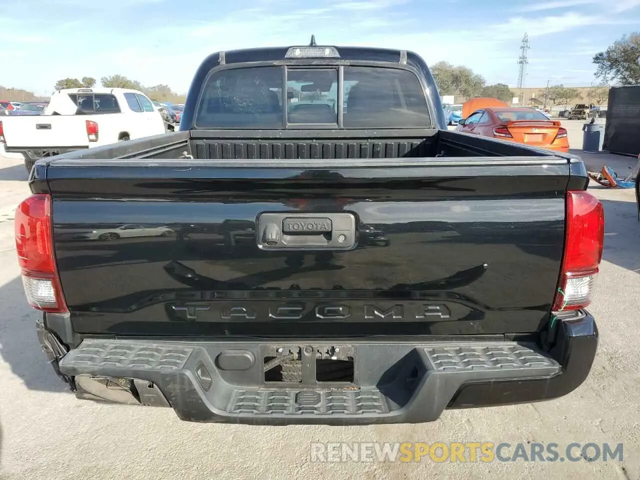 6 Photograph of a damaged car 5TFAX5GN2KX156355 TOYOTA TACOMA 2019