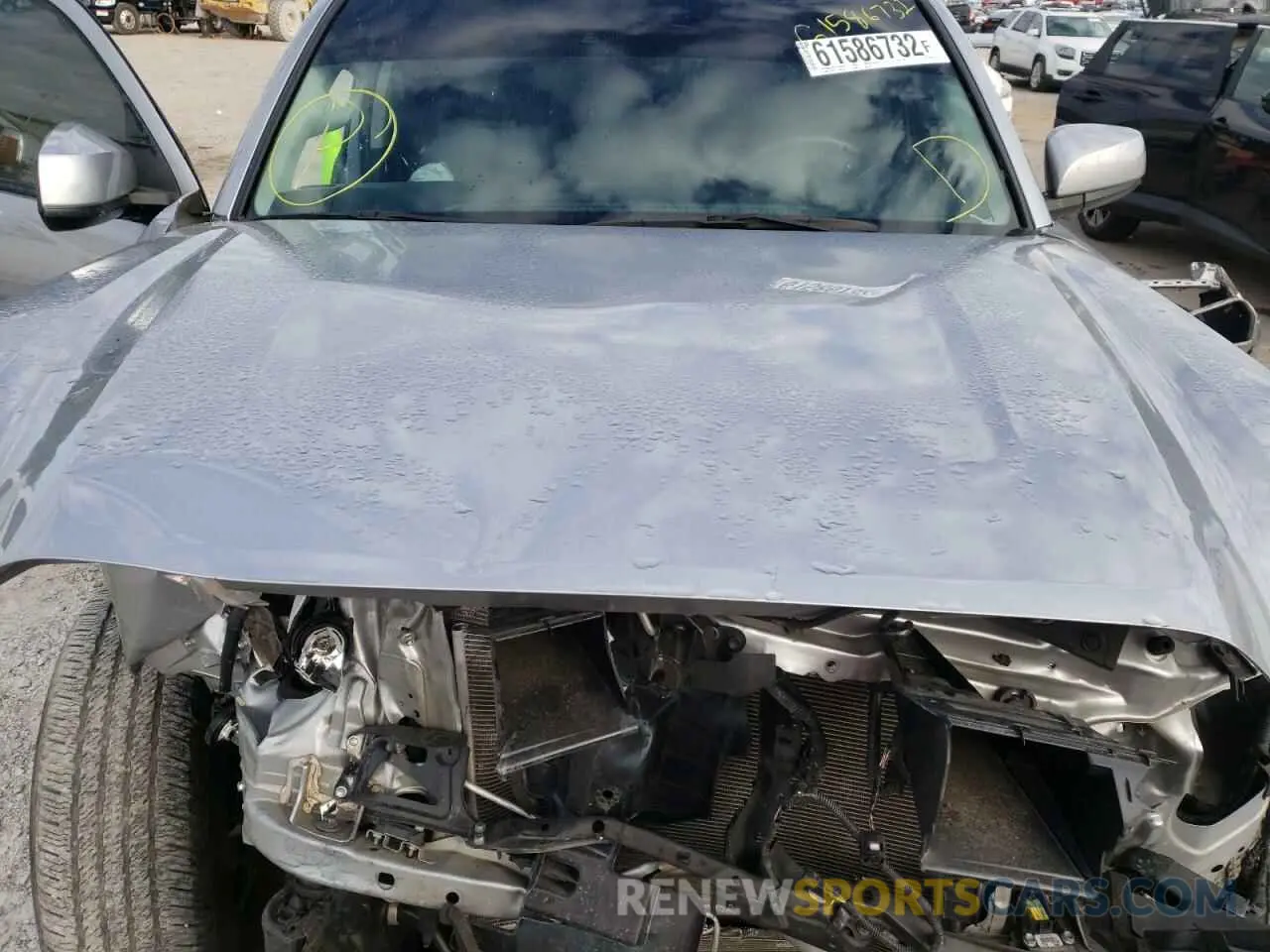 7 Photograph of a damaged car 5TFAX5GN3KX164951 TOYOTA TACOMA 2019