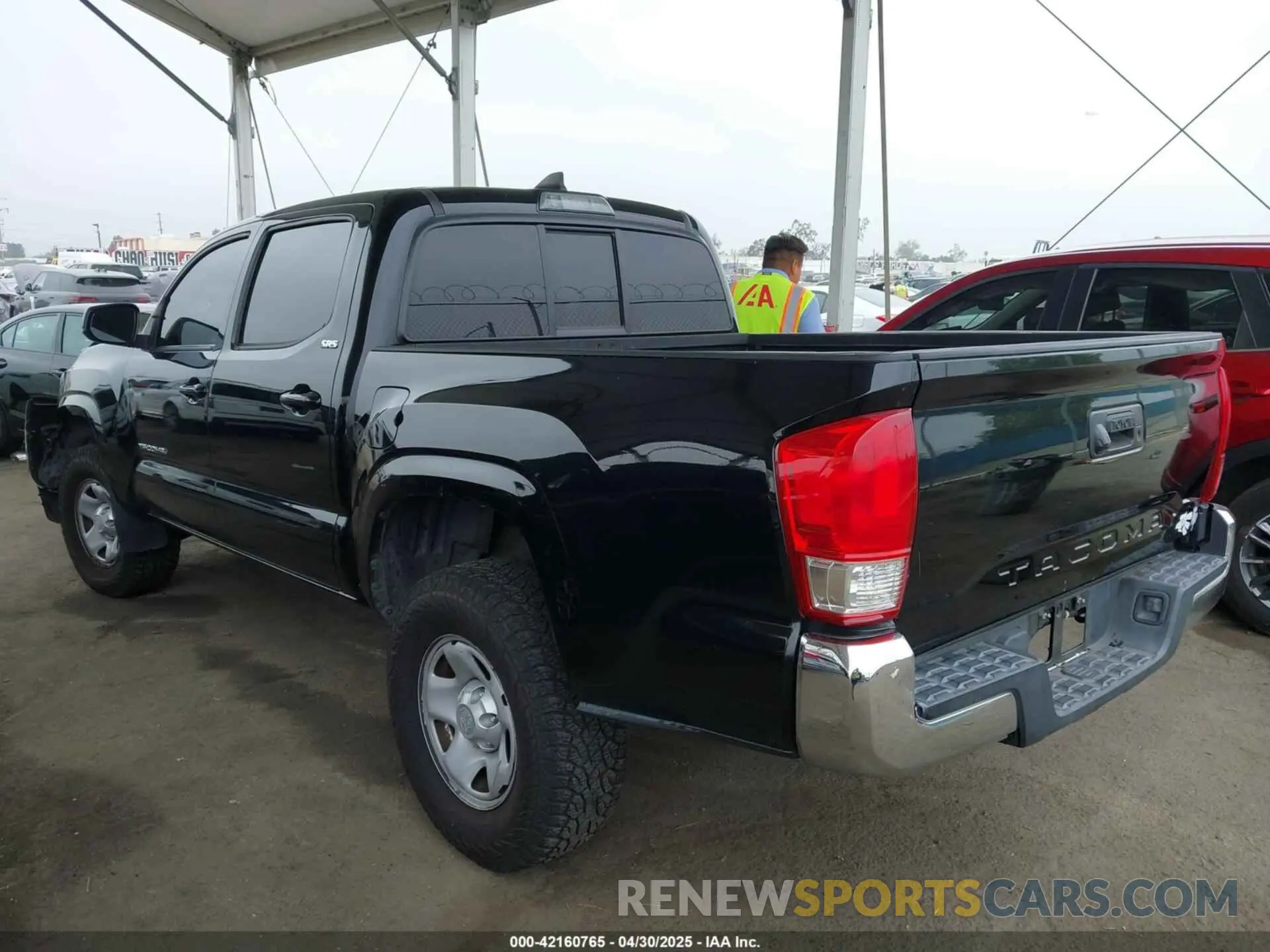 3 Photograph of a damaged car 5TFAX5GN5KX140795 TOYOTA TACOMA 2019