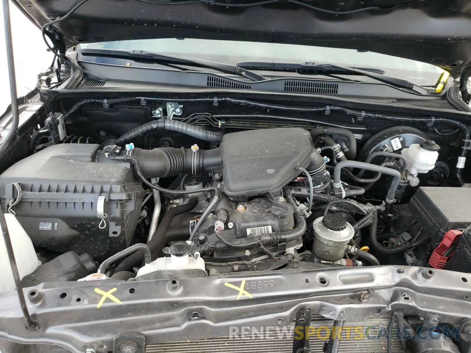 7 Photograph of a damaged car 5TFAX5GN6KX139333 TOYOTA TACOMA 2019
