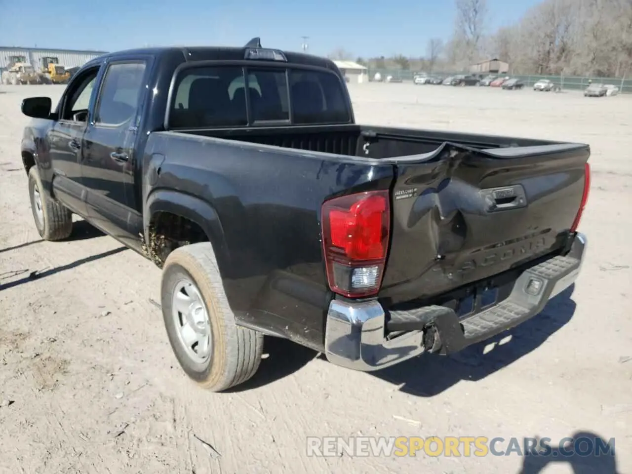 3 Photograph of a damaged car 5TFAX5GN6KX139753 TOYOTA TACOMA 2019