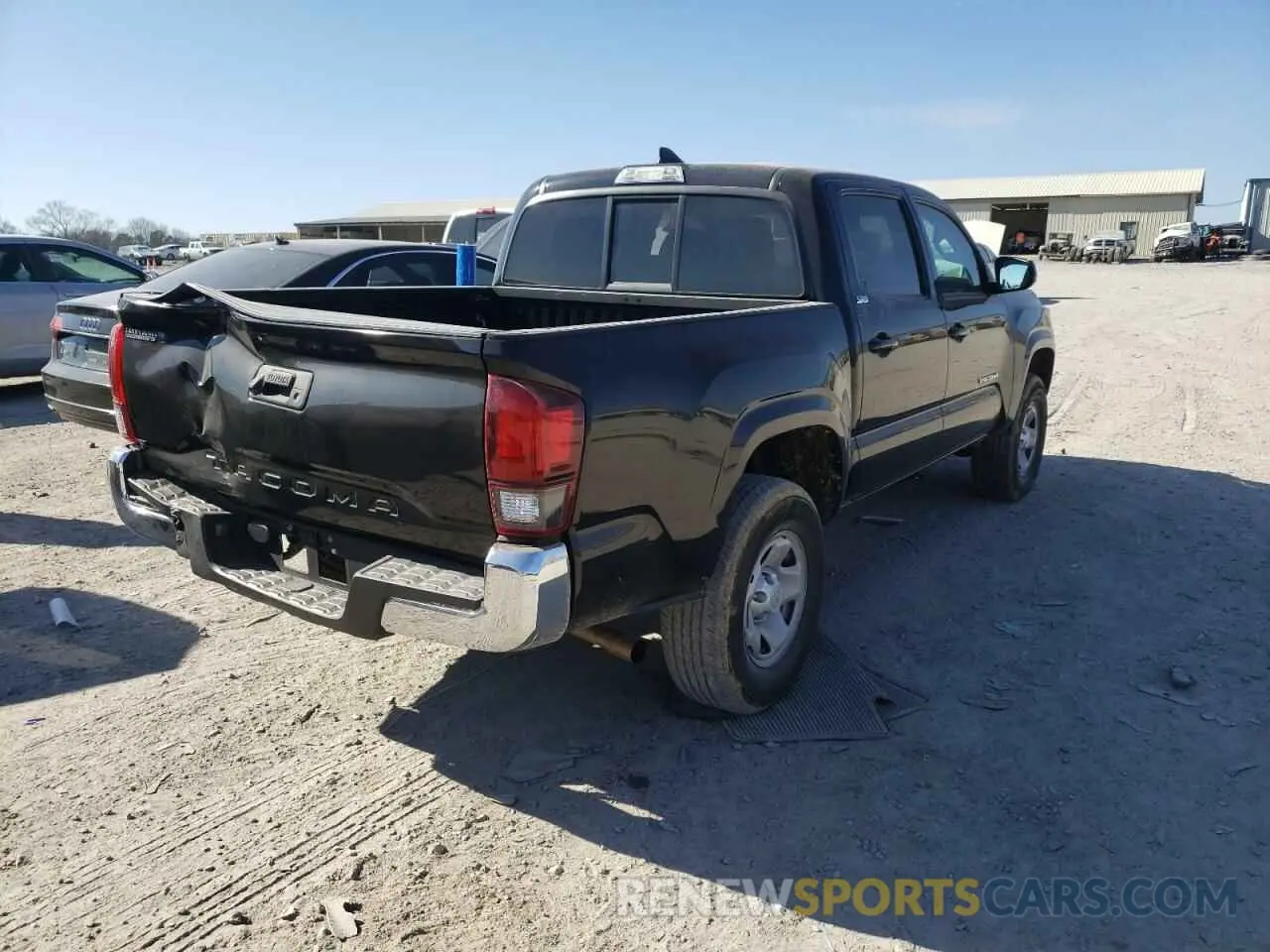 4 Photograph of a damaged car 5TFAX5GN6KX139753 TOYOTA TACOMA 2019