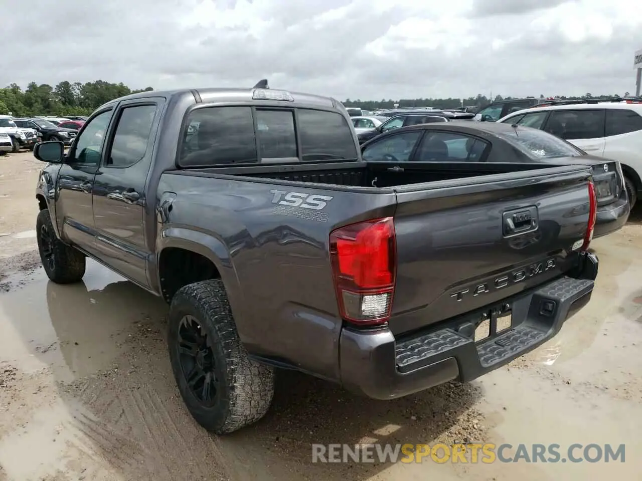 3 Photograph of a damaged car 5TFAX5GN8KX133789 TOYOTA TACOMA 2019