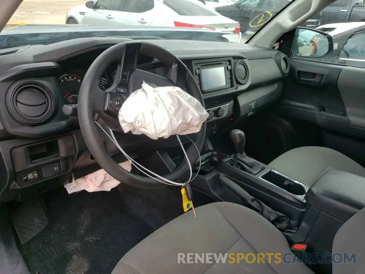 9 Photograph of a damaged car 5TFAX5GN8KX133789 TOYOTA TACOMA 2019