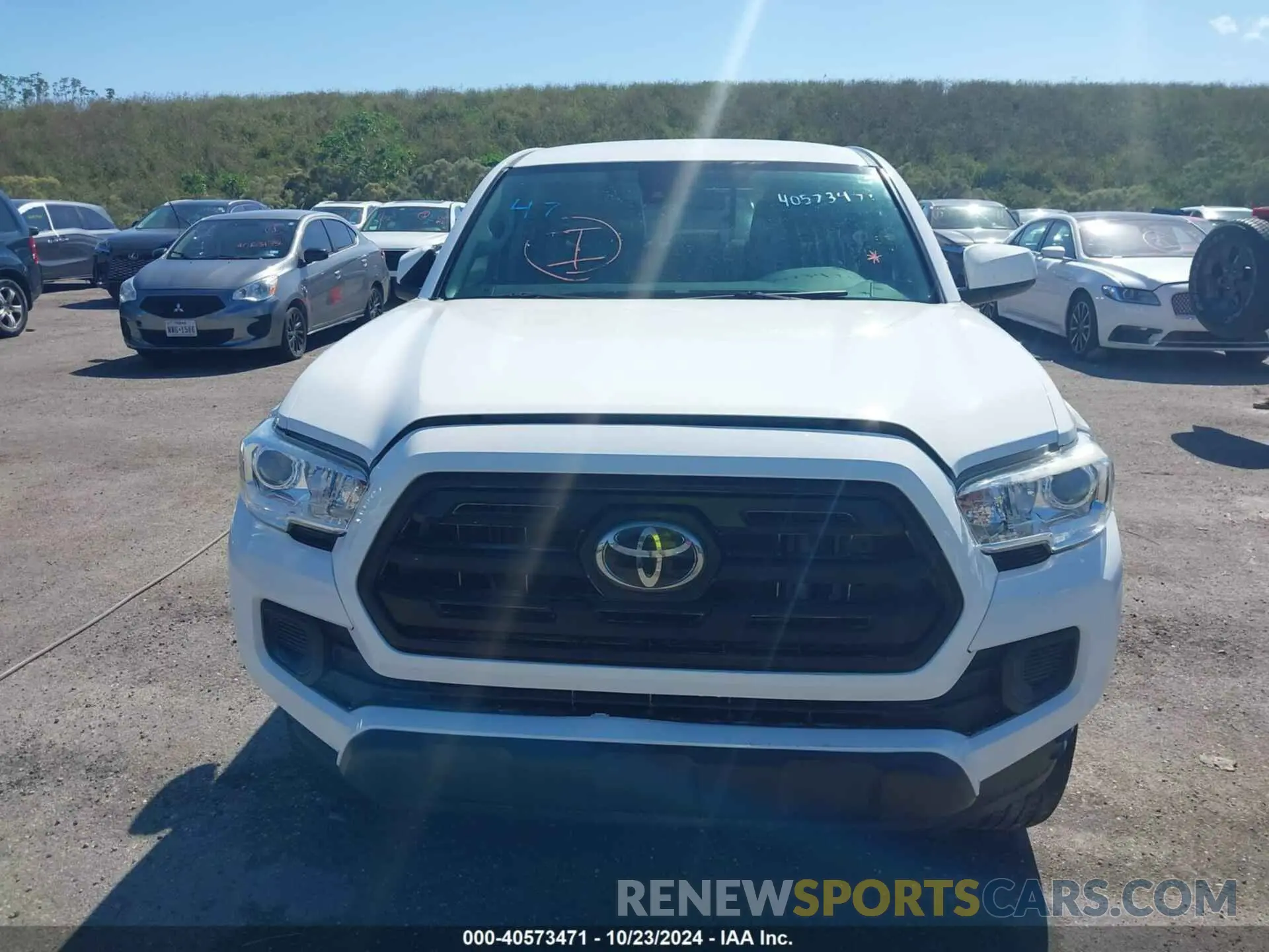 12 Photograph of a damaged car 5TFAX5GN8KX144193 TOYOTA TACOMA 2019