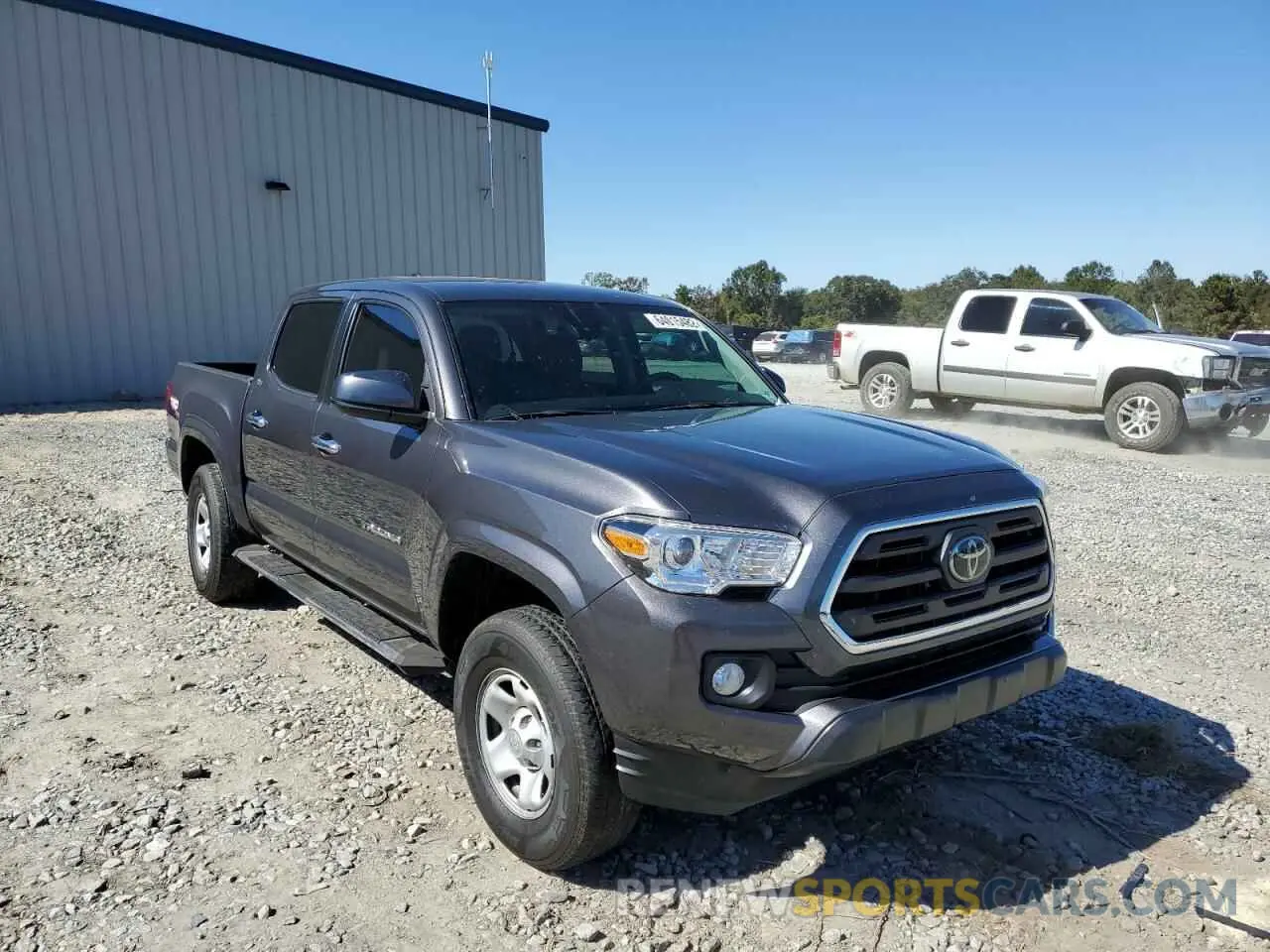 1 Photograph of a damaged car 5TFAX5GN8KX145229 TOYOTA TACOMA 2019