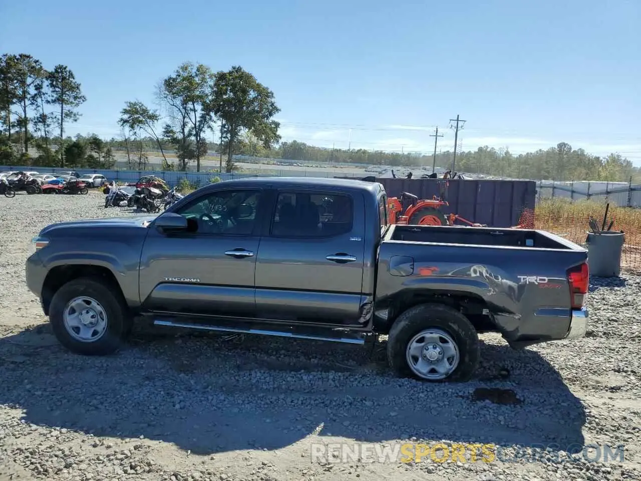 9 Photograph of a damaged car 5TFAX5GN8KX145229 TOYOTA TACOMA 2019