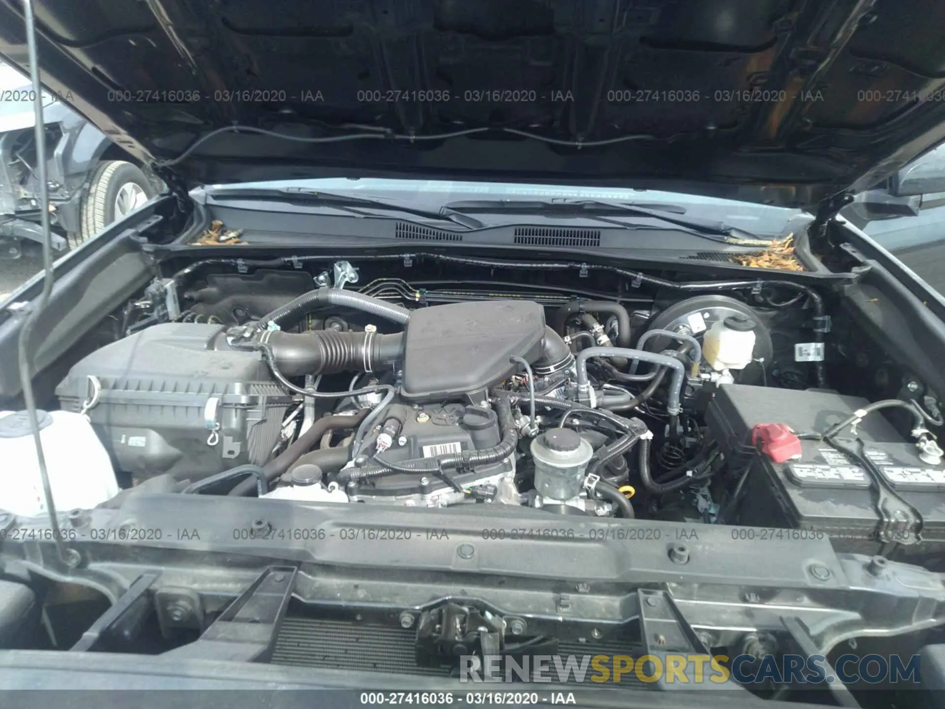 10 Photograph of a damaged car 5TFAX5GN8KX155257 TOYOTA TACOMA 2019