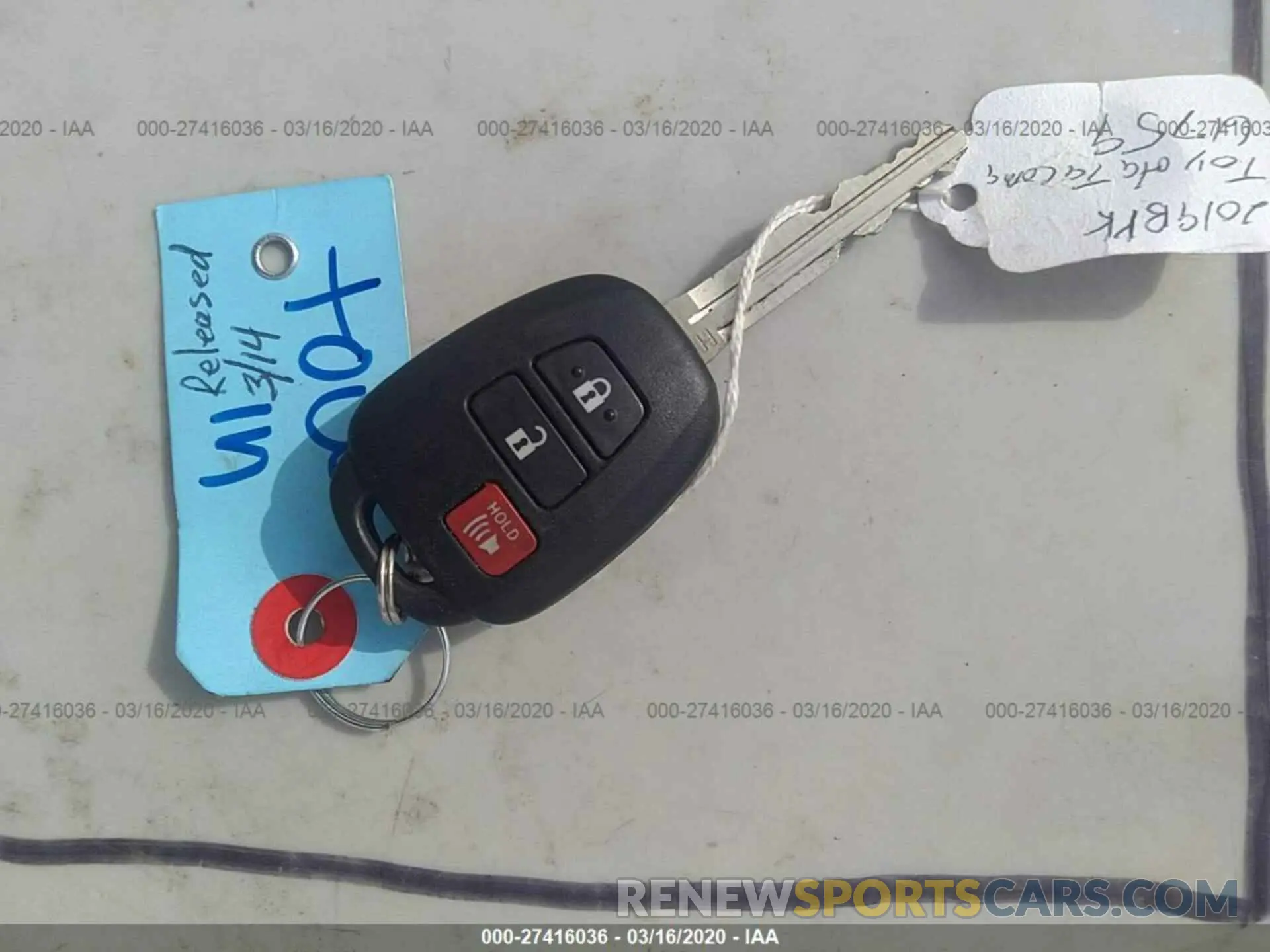 11 Photograph of a damaged car 5TFAX5GN8KX155257 TOYOTA TACOMA 2019