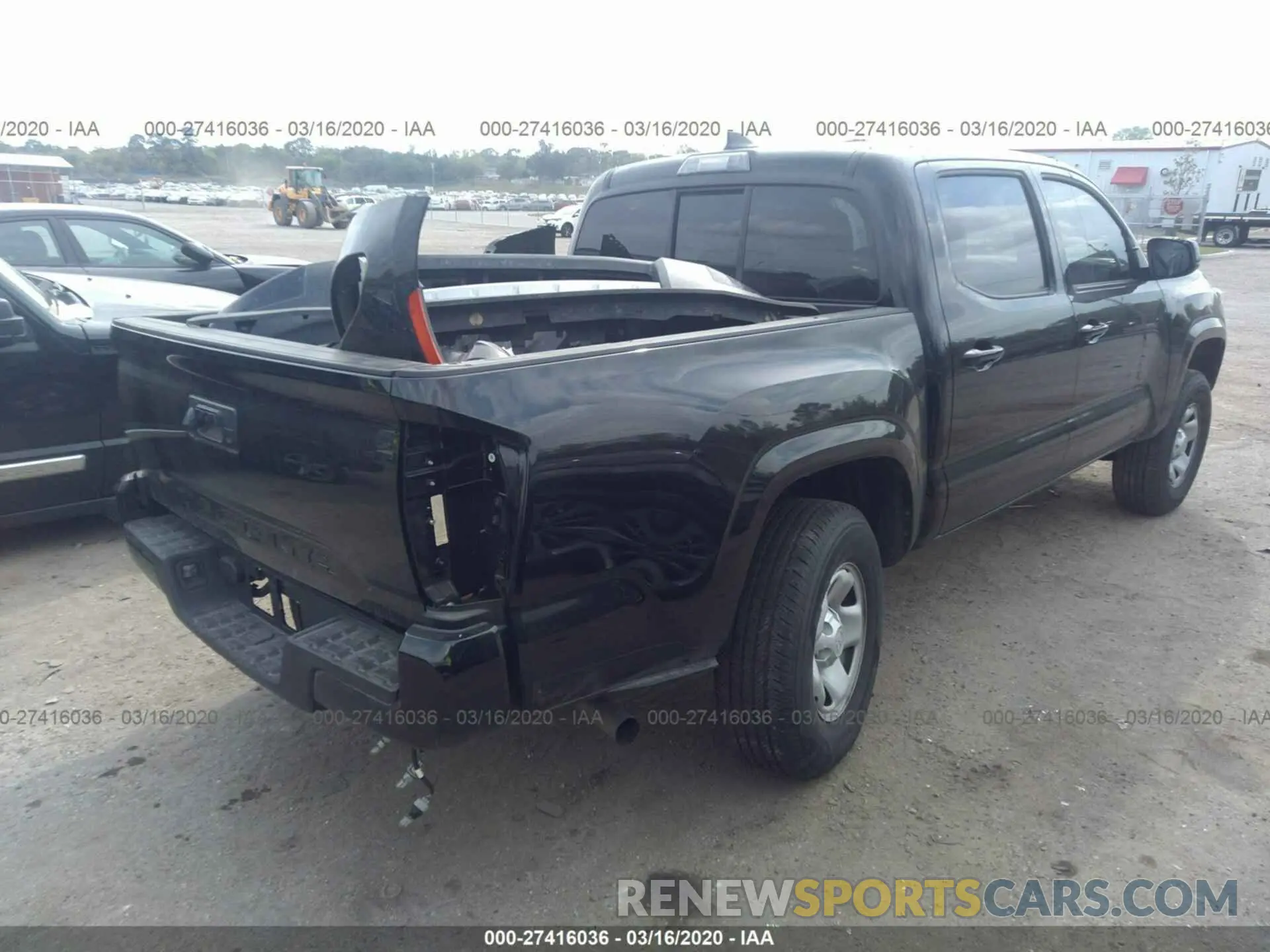 4 Photograph of a damaged car 5TFAX5GN8KX155257 TOYOTA TACOMA 2019