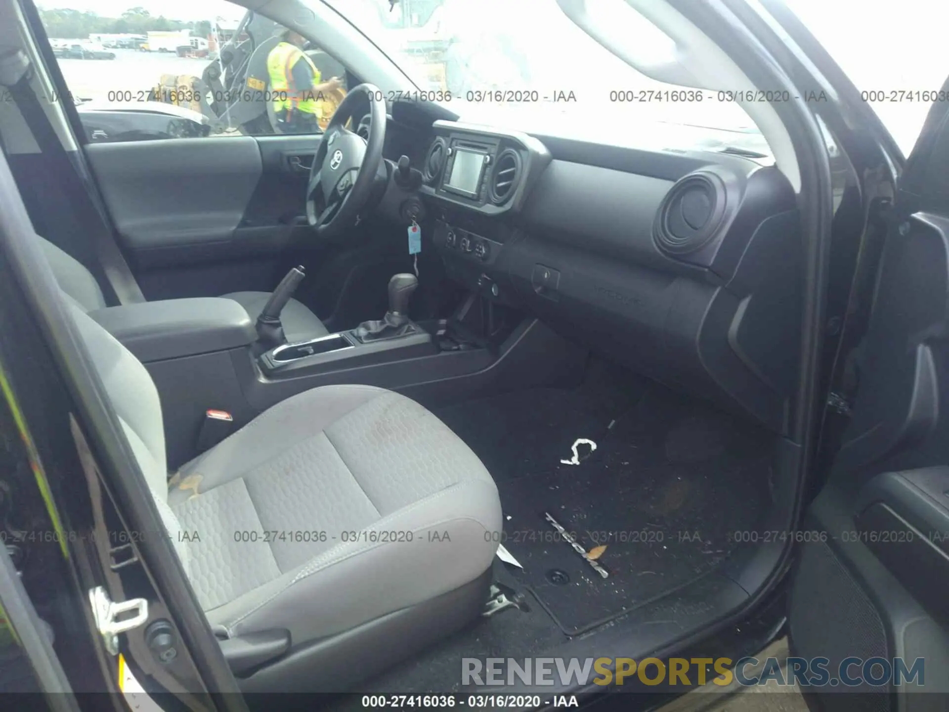 5 Photograph of a damaged car 5TFAX5GN8KX155257 TOYOTA TACOMA 2019