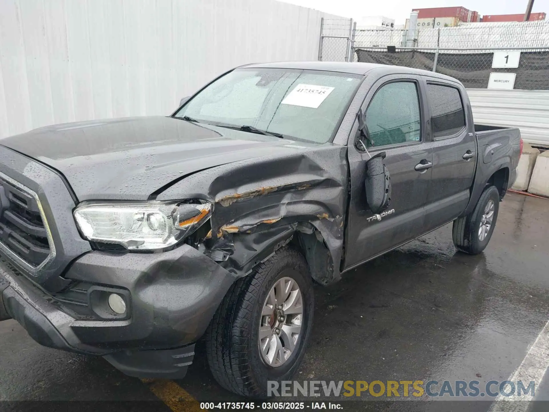 6 Photograph of a damaged car 5TFAX5GN8KX162919 TOYOTA TACOMA 2019