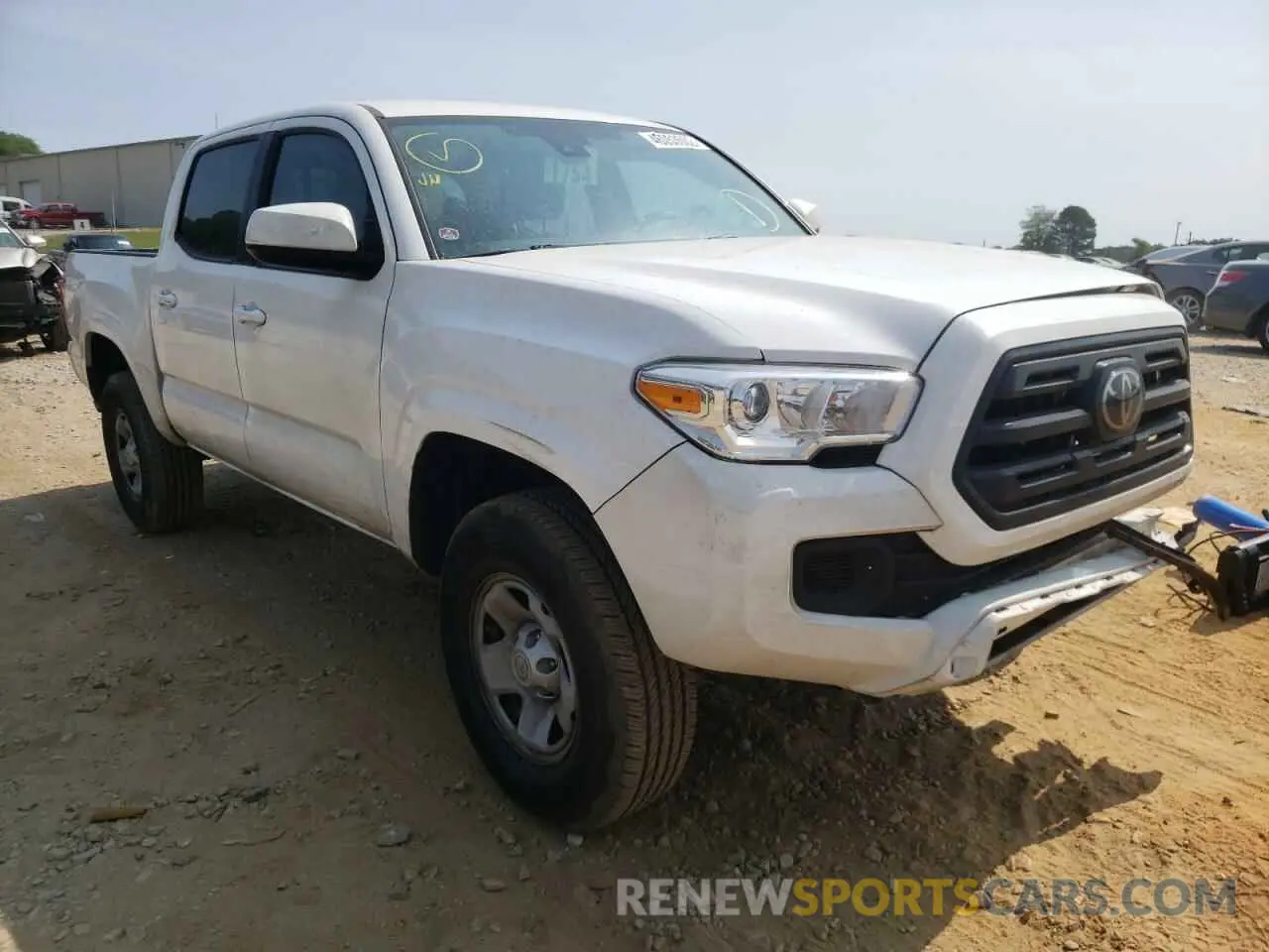 1 Фотография поврежденного автомобиля 5TFAX5GNXKX158760 TOYOTA TACOMA 2019