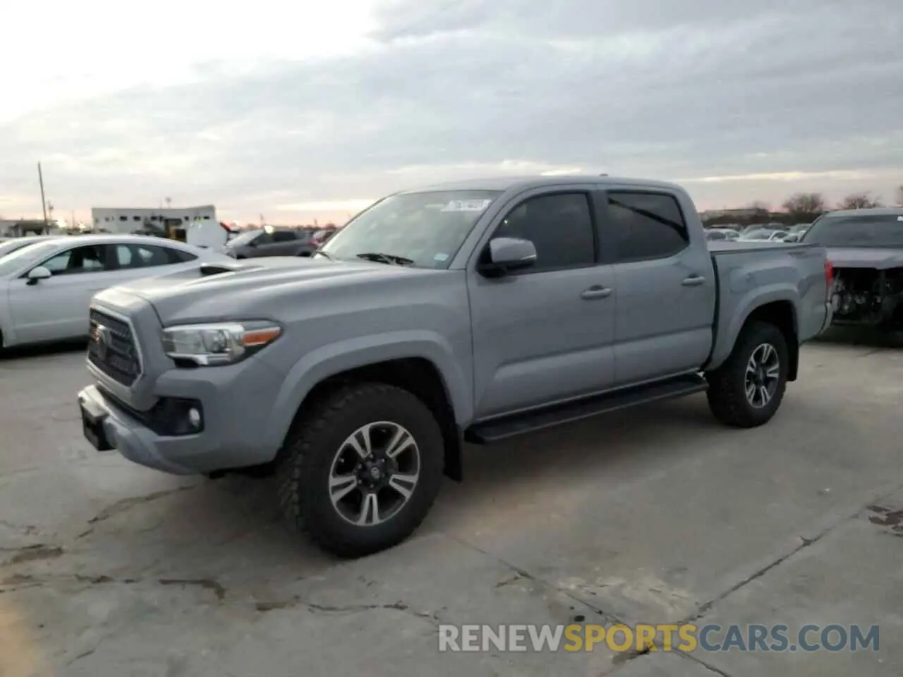 1 Photograph of a damaged car 5TFAZ5CN0KX077962 TOYOTA TACOMA 2019