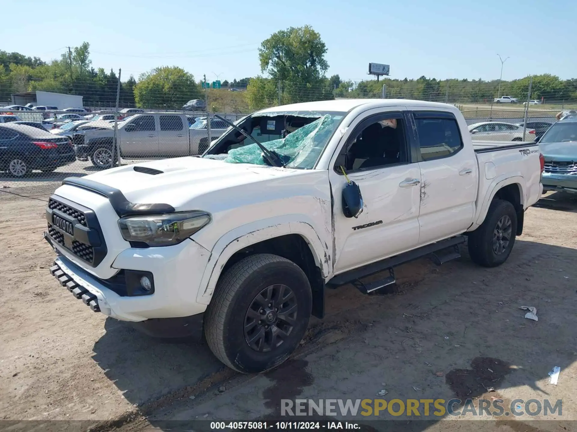 2 Photograph of a damaged car 5TFAZ5CN1KX071717 TOYOTA TACOMA 2019