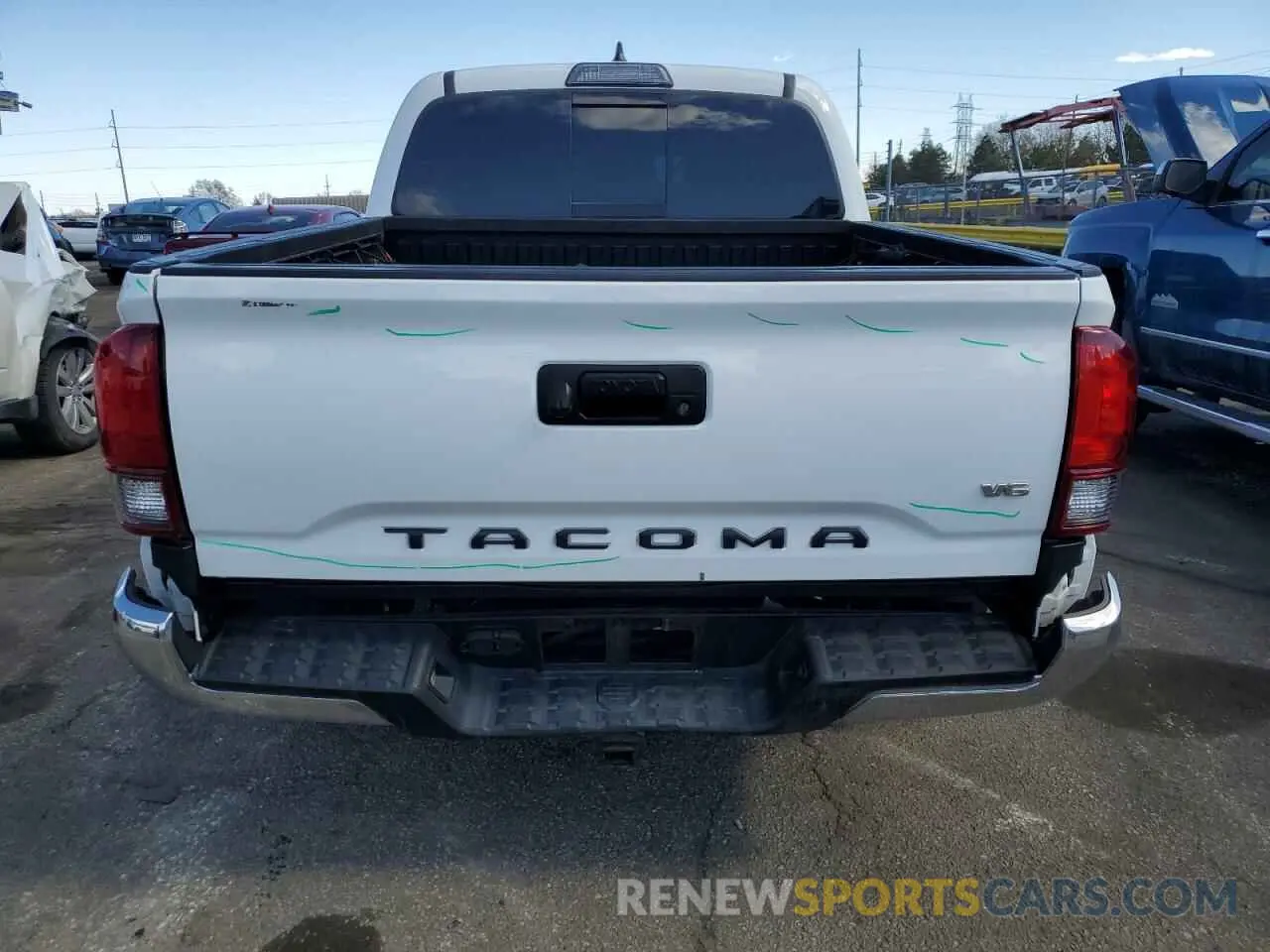 6 Photograph of a damaged car 5TFAZ5CN1KX086878 TOYOTA TACOMA 2019