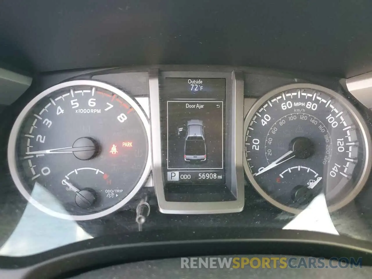 9 Photograph of a damaged car 5TFAZ5CN1KX086878 TOYOTA TACOMA 2019