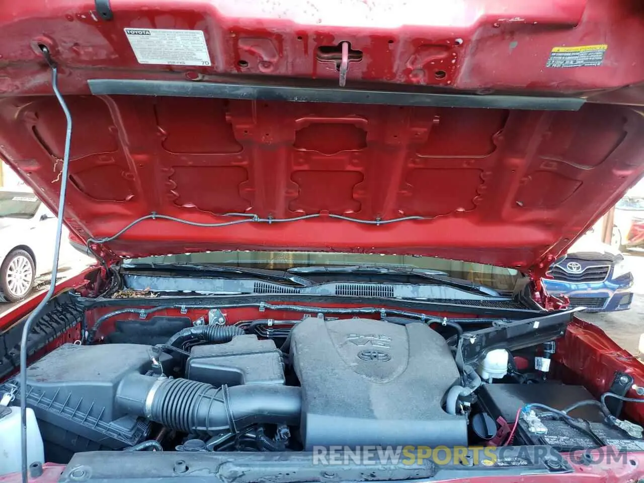 7 Photograph of a damaged car 5TFAZ5CN2KX075453 TOYOTA TACOMA 2019