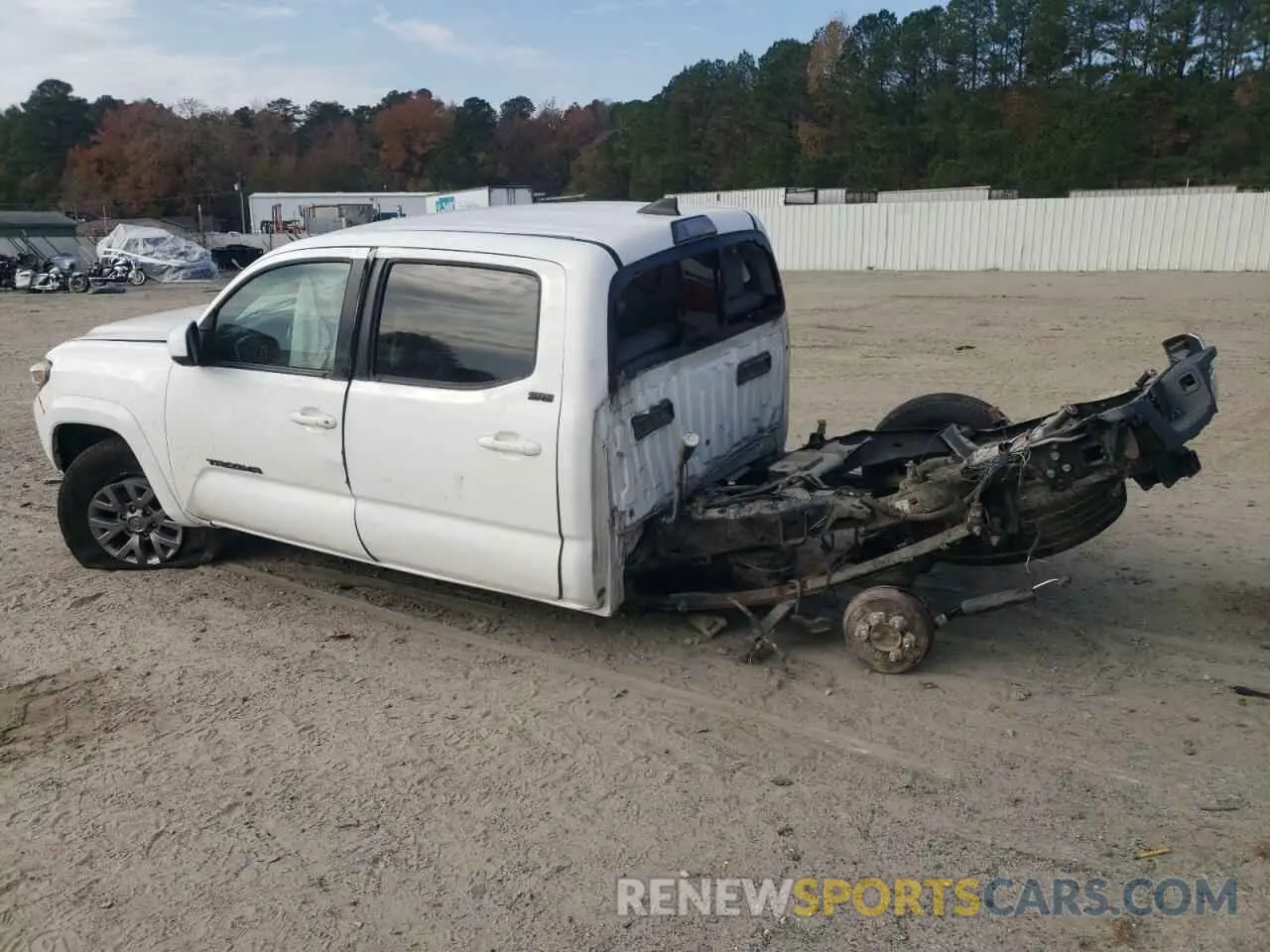 2 Photograph of a damaged car 5TFAZ5CN6KX072989 TOYOTA TACOMA 2019