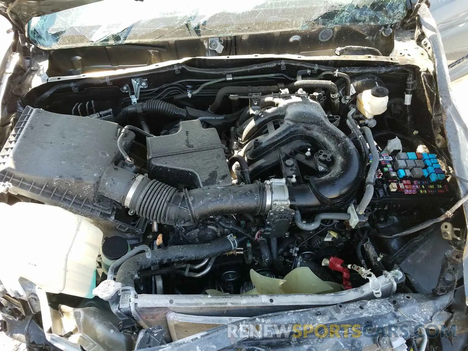 7 Photograph of a damaged car 5TFAZ5CN6KX076301 TOYOTA TACOMA 2019
