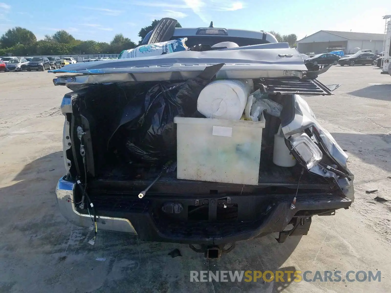 9 Photograph of a damaged car 5TFAZ5CN7KX078980 TOYOTA TACOMA 2019
