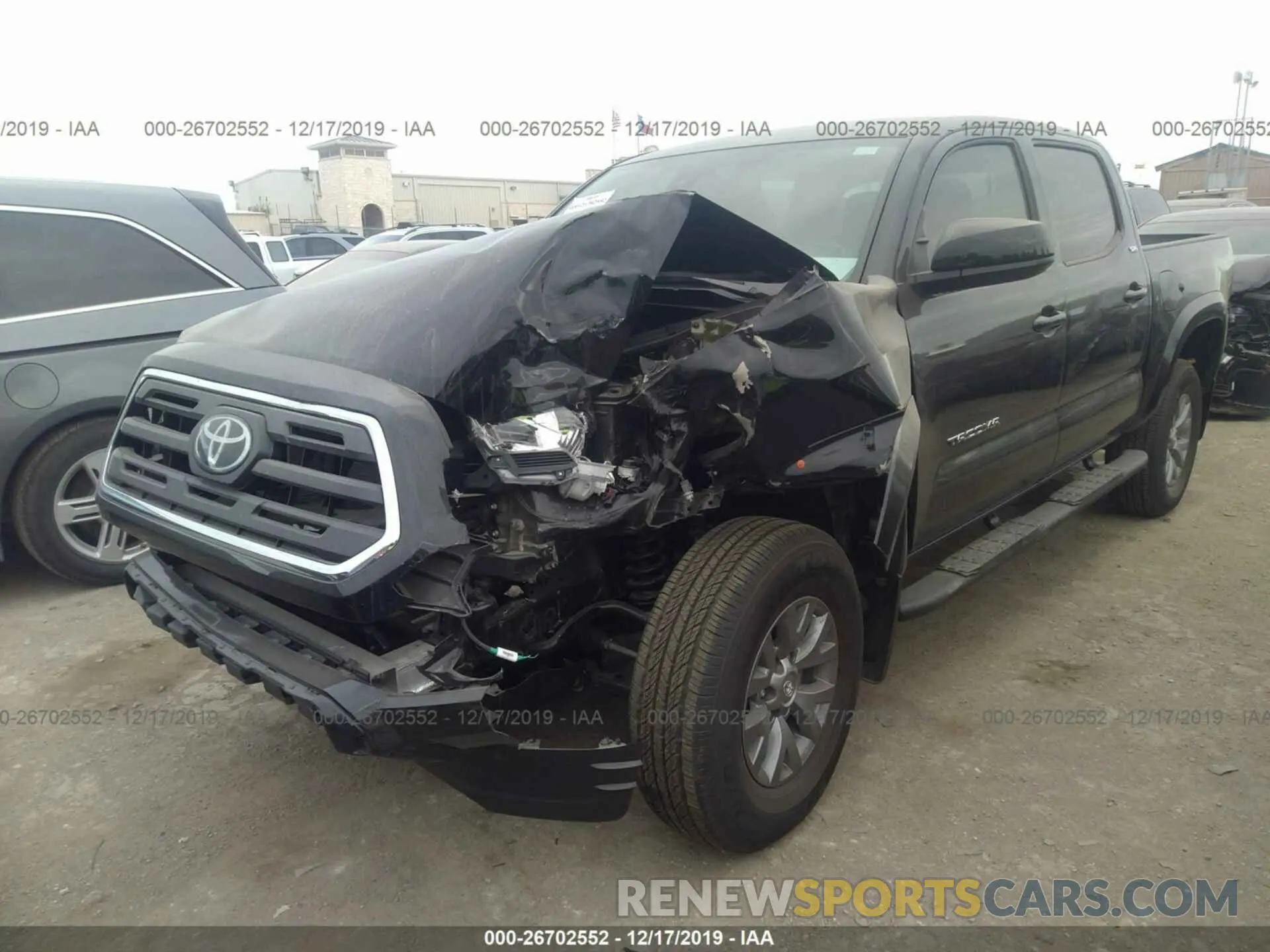 6 Photograph of a damaged car 5TFAZ5CN9KX082691 TOYOTA TACOMA 2019