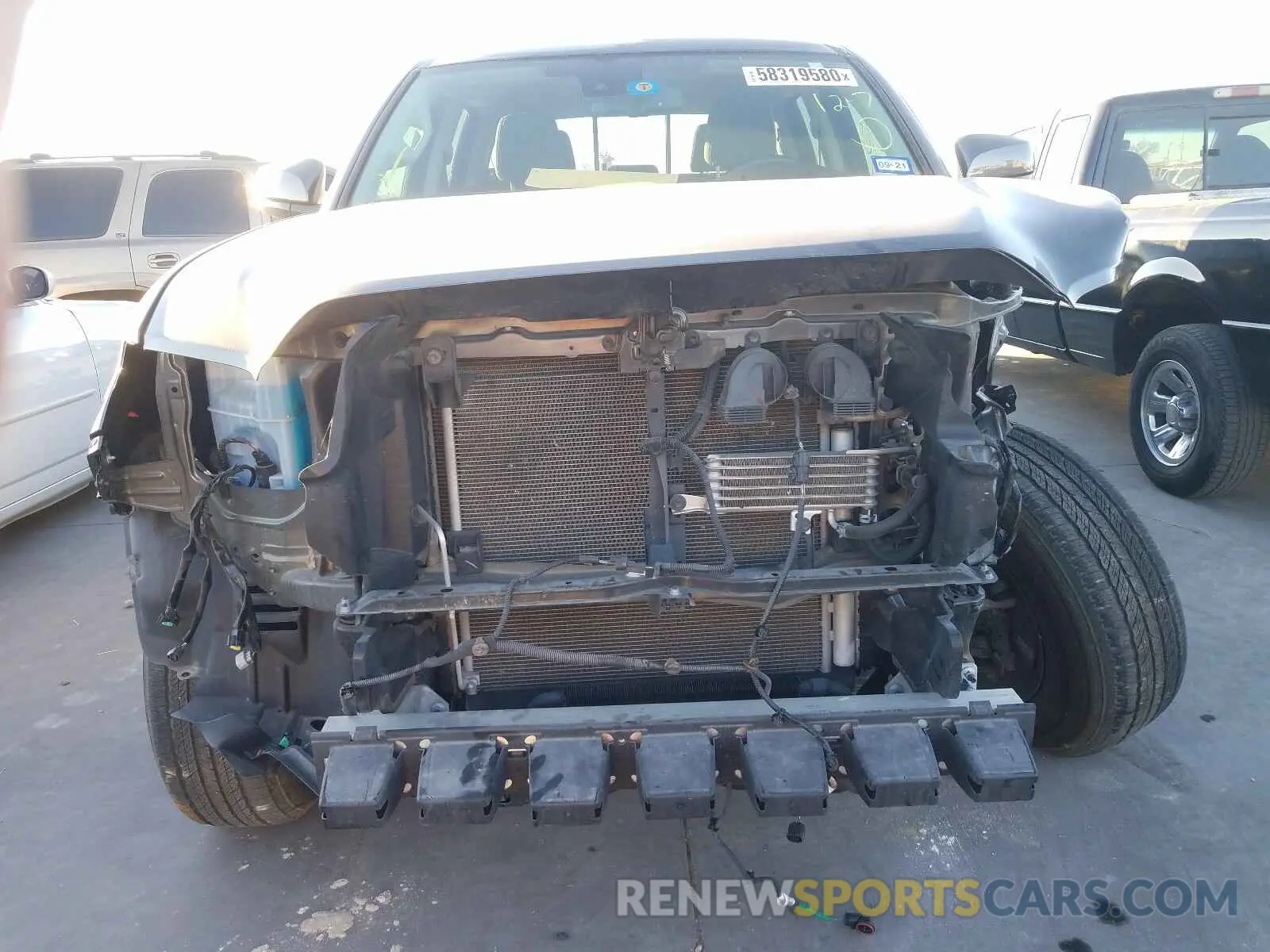 9 Photograph of a damaged car 5TFAZ5CNXKX085289 TOYOTA TACOMA 2019