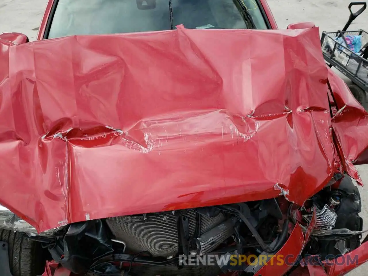 7 Photograph of a damaged car 5TFAZ5CNXKX087446 TOYOTA TACOMA 2019