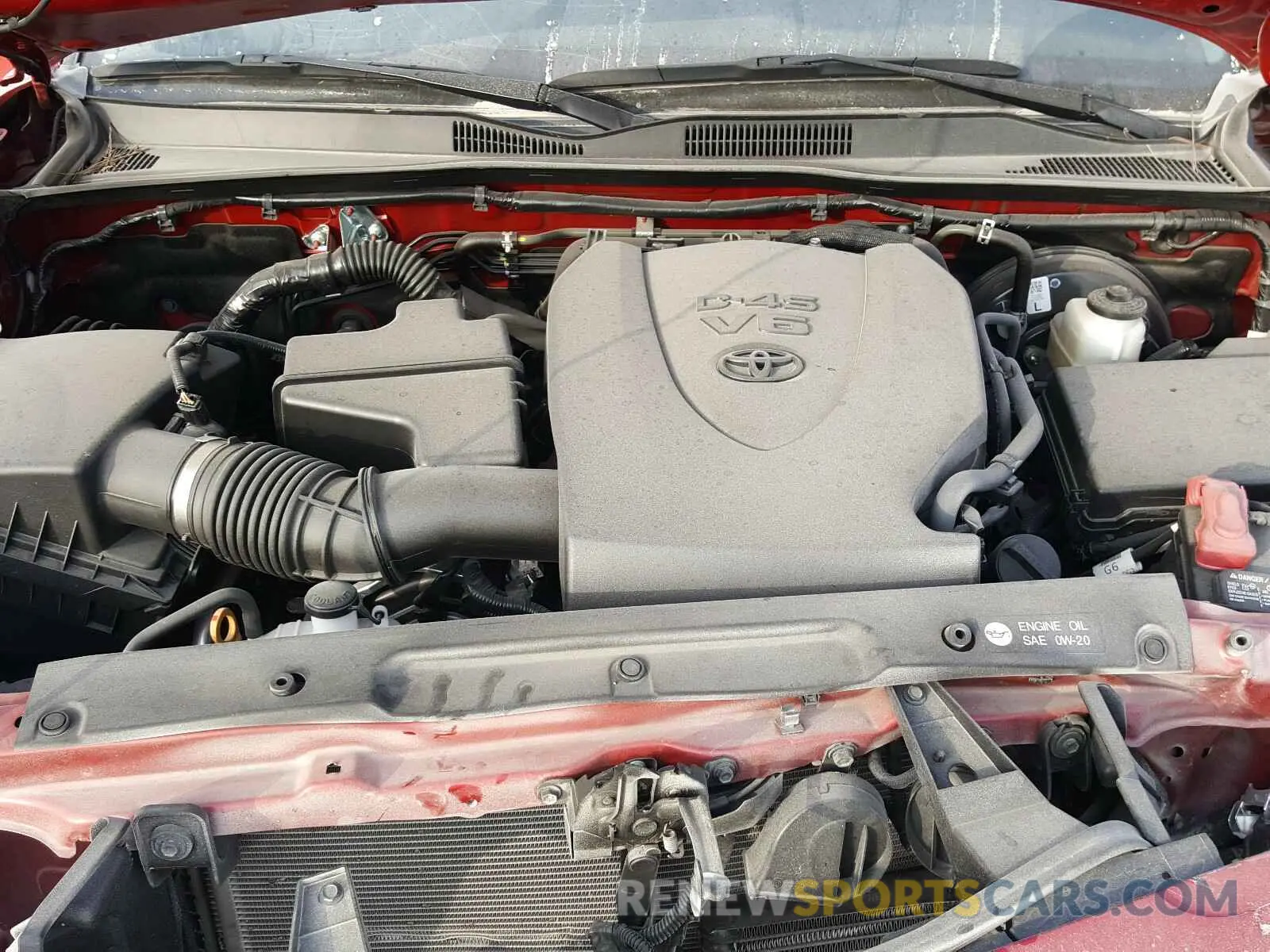 7 Photograph of a damaged car 5TFBZ5DN9KX004673 TOYOTA TACOMA 2019